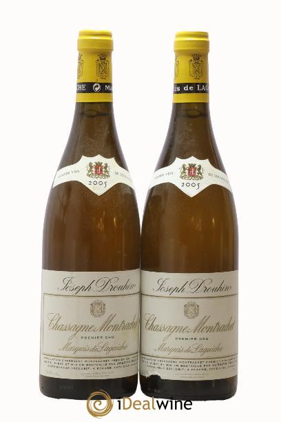 Chassagne-Montrachet Marquis de Laguiche Joseph Drouhin 2005 - Posten von 2 Flaschen - 0