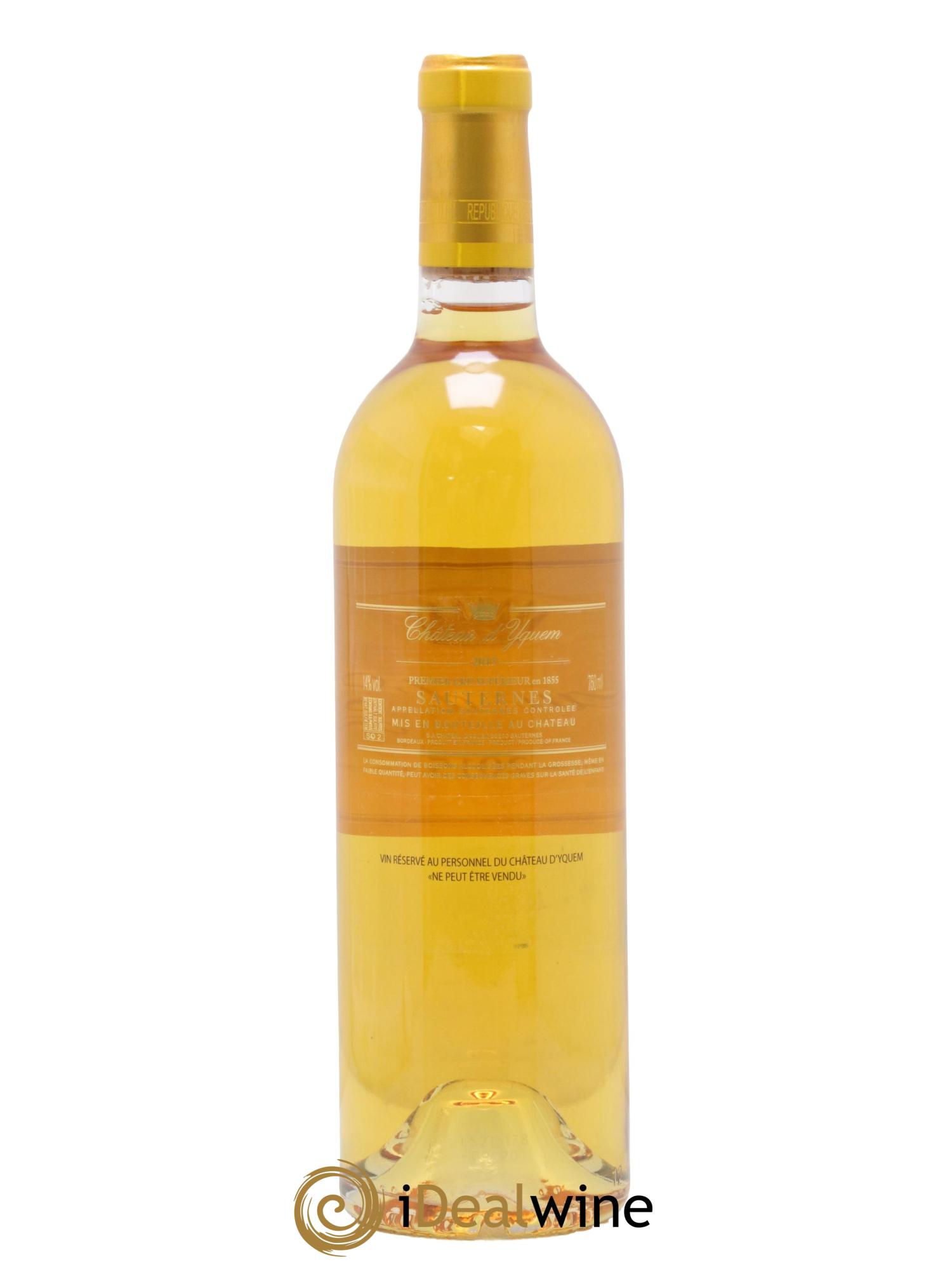 Château d' Yquem 1er Cru Classé Supérieur 2015 - Lotto di 1 bottiglia - 1