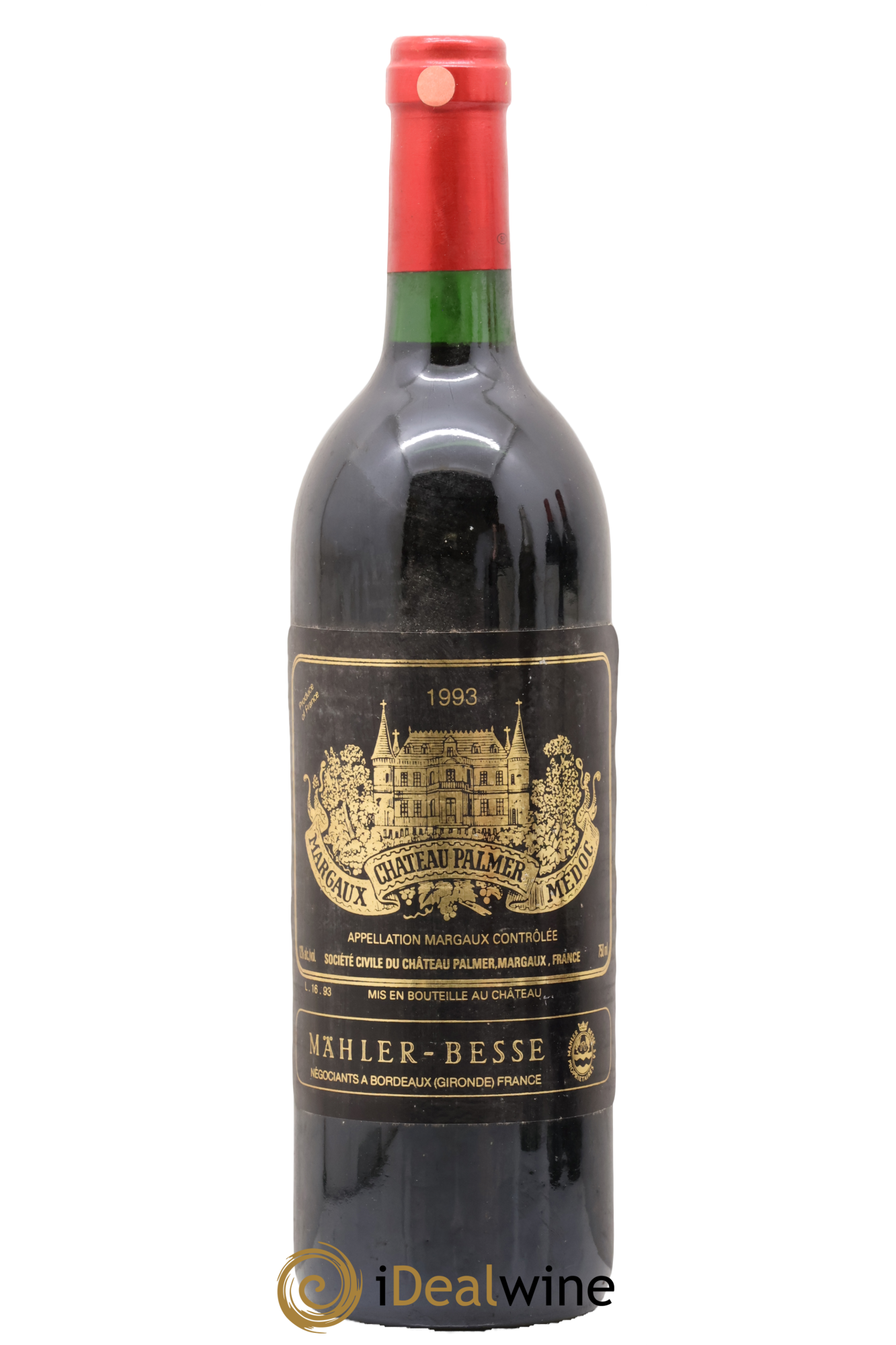 Château Palmer 3ème Grand Cru Classé 1993 - Lot of 1 bottle - 0