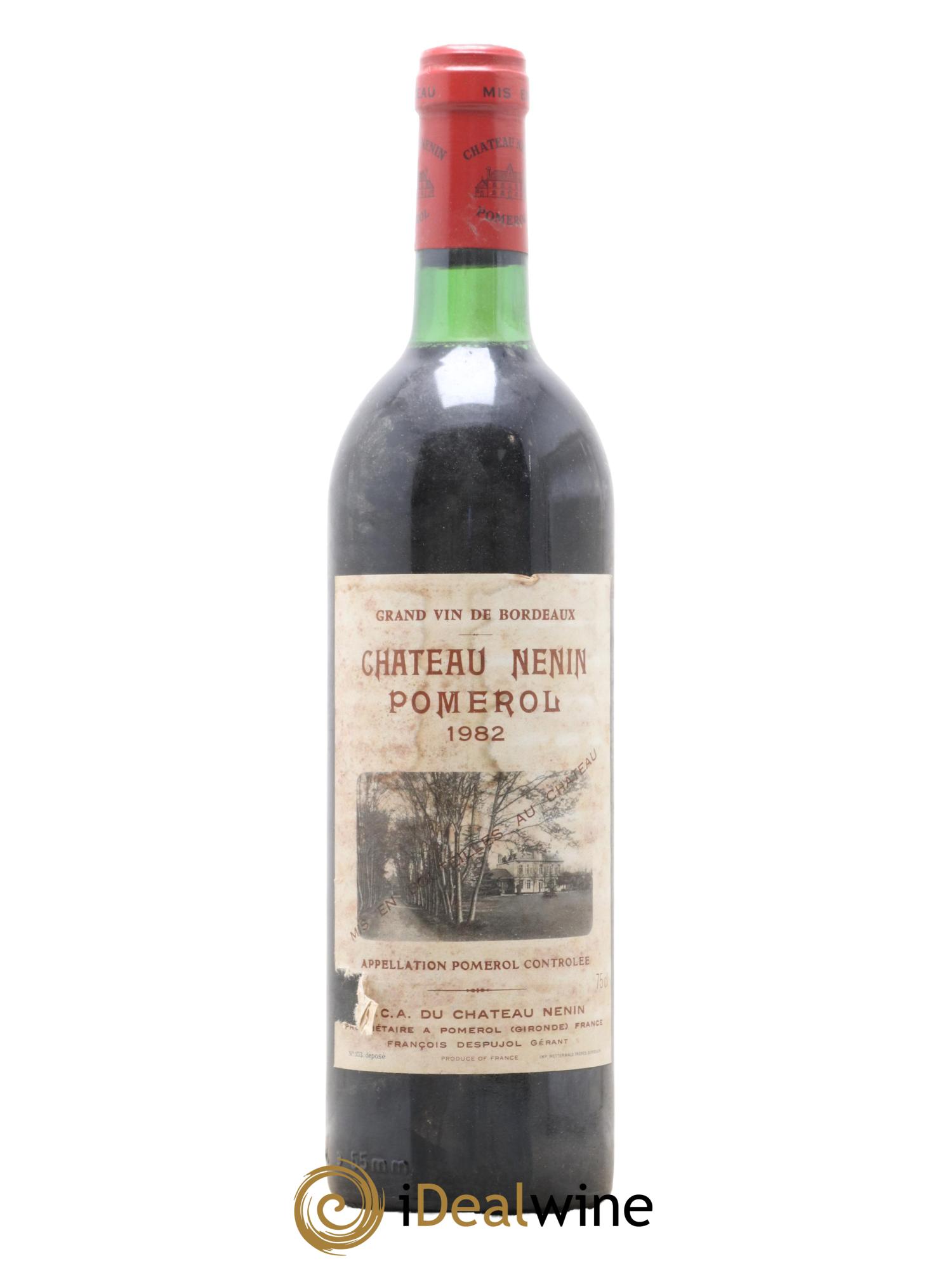 Château Nenin 1982 - Lot de 1 bouteille - 0