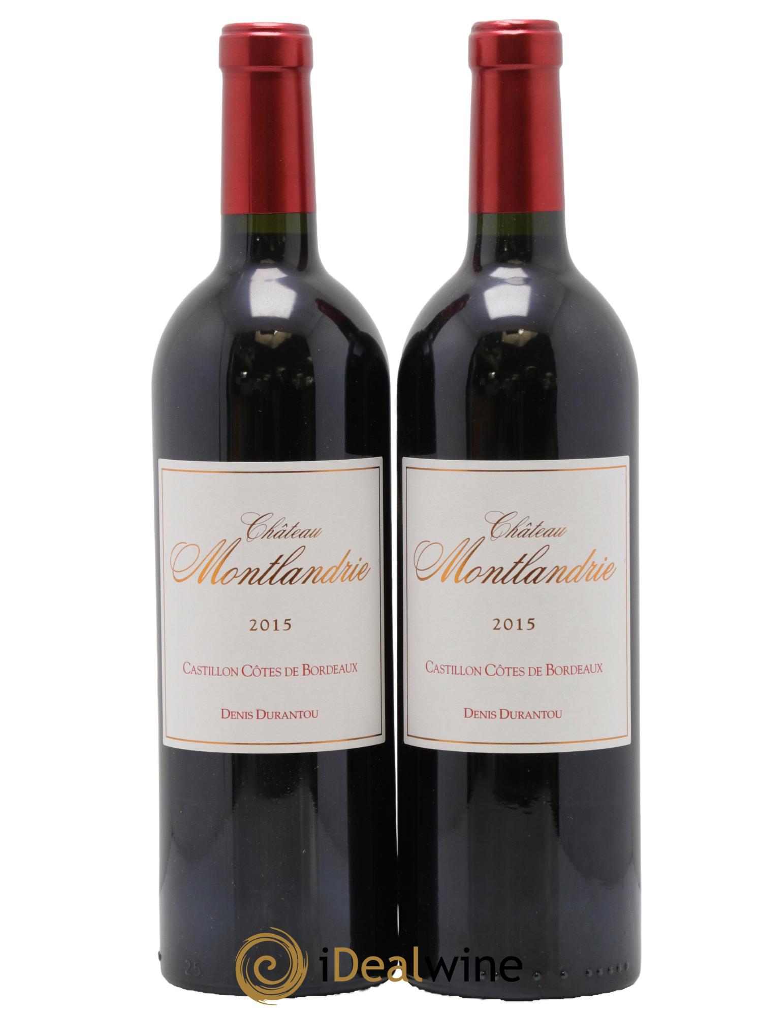 Castillon-Côtes-de-Bordeaux (Côtes-de-Castillon) Château Montlandrie 2015 - Lot de 2 bouteilles - 0