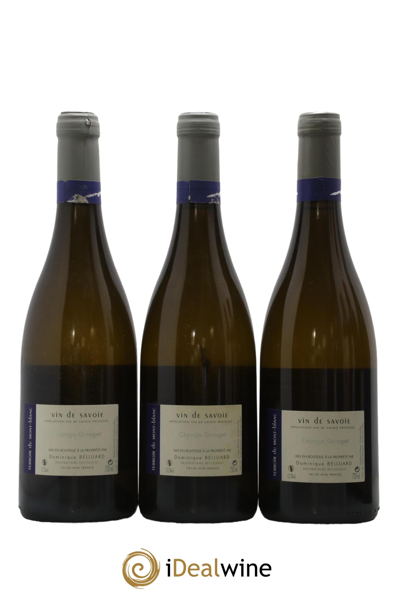 Vin de Savoie Le Feu Domaine Belluard 2019 - Posten von 3 Flaschen - 1