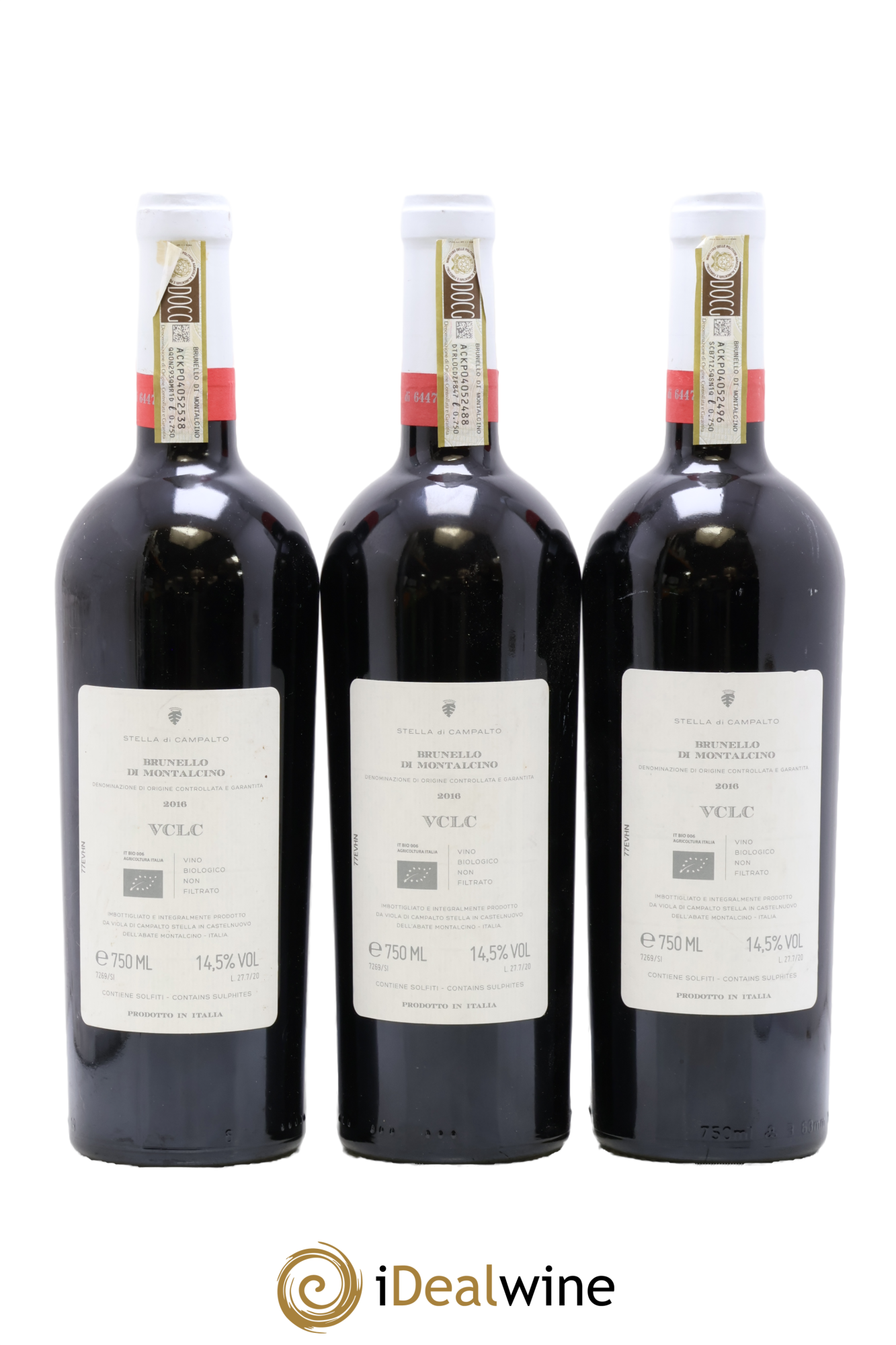 Brunello di Montalcino VCLC Stella di Campalto Podere S. Giuseppe 2016 - Lot de 3 bouteilles - 1