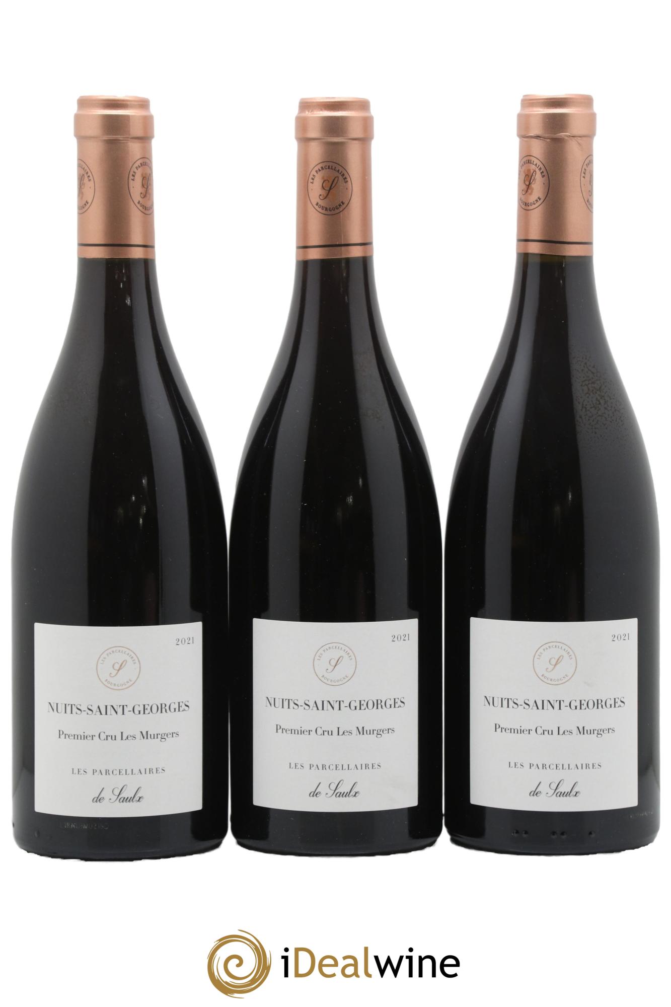 Nuits-Saint-Georges 1er Cru Les Murgers Les Parcellaire De Saulx 2021 - Lot de 3 bouteilles - 0