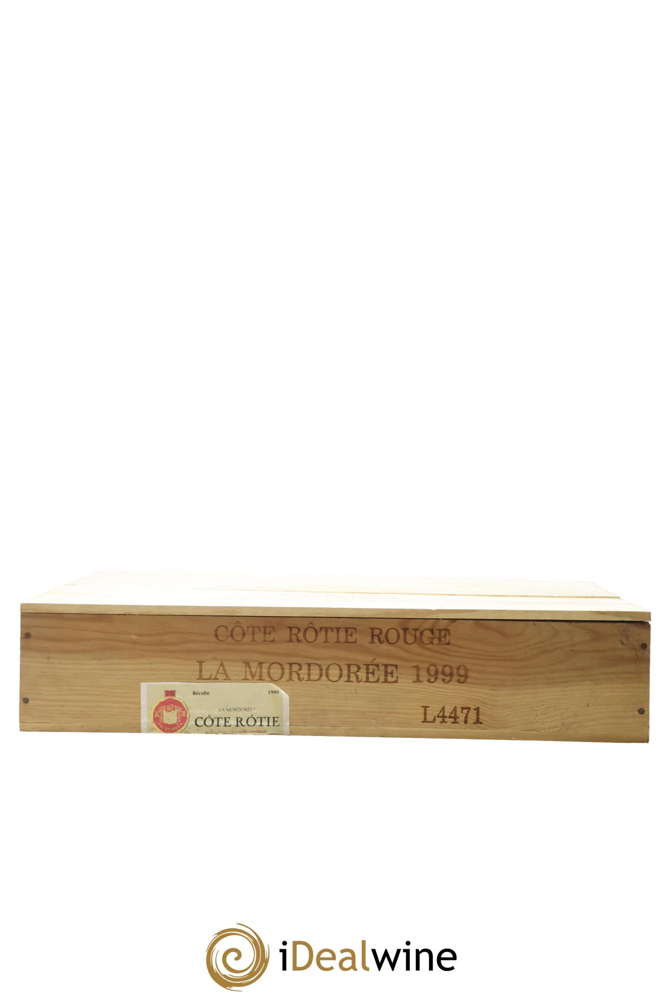 Côte-Rôtie La Mordorée Chapoutier 1999 - Lot de 6 bouteilles - 3