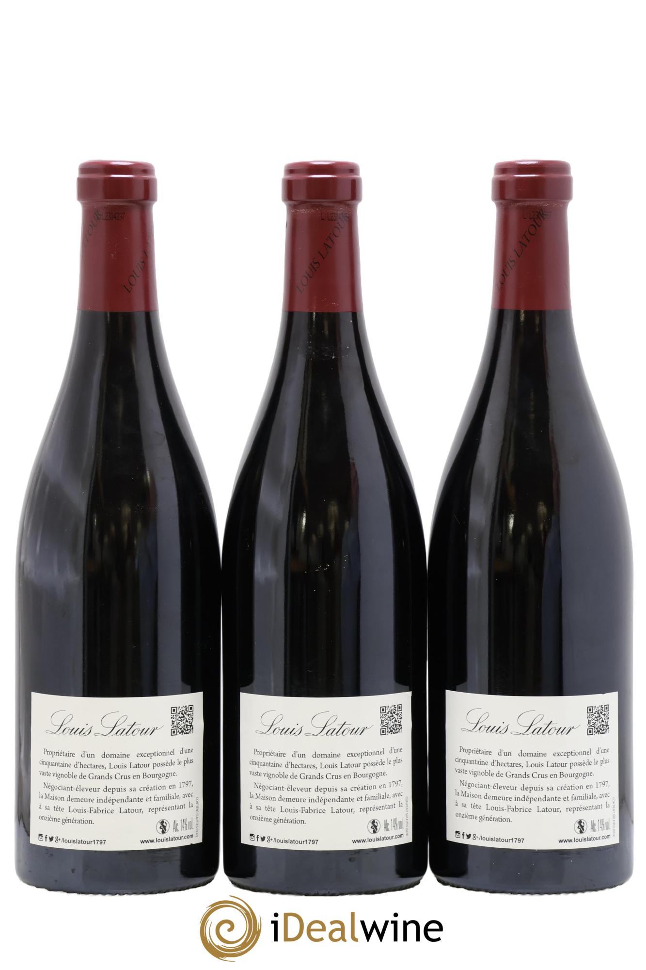 Chassagne-Montrachet 1er Cru Morgeot Louis Latour 2019 - Lot de 3 bouteilles - 1