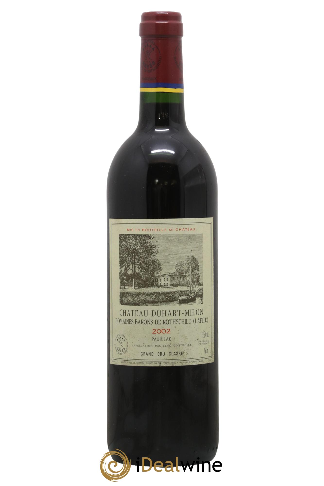Château Duhart-Milon 4ème Grand Cru Classé 2002 - Posten von 1 Flasche - 0