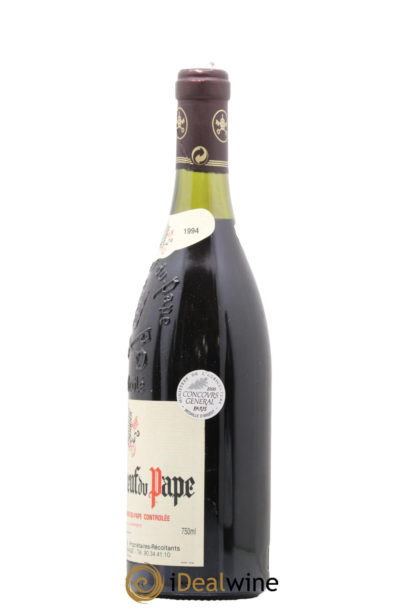 Châteauneuf-du-Pape Charvin (Domaine) 1994 - Lot de 1 bouteille - 1
