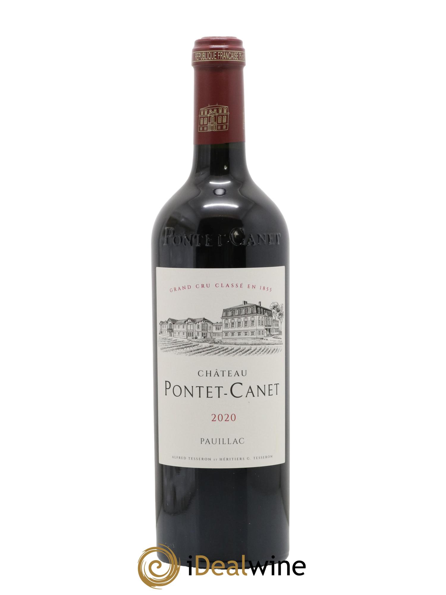 Château Pontet Canet 5ème Grand Cru Classé 2020 - Lot de 1 bouteille - 0