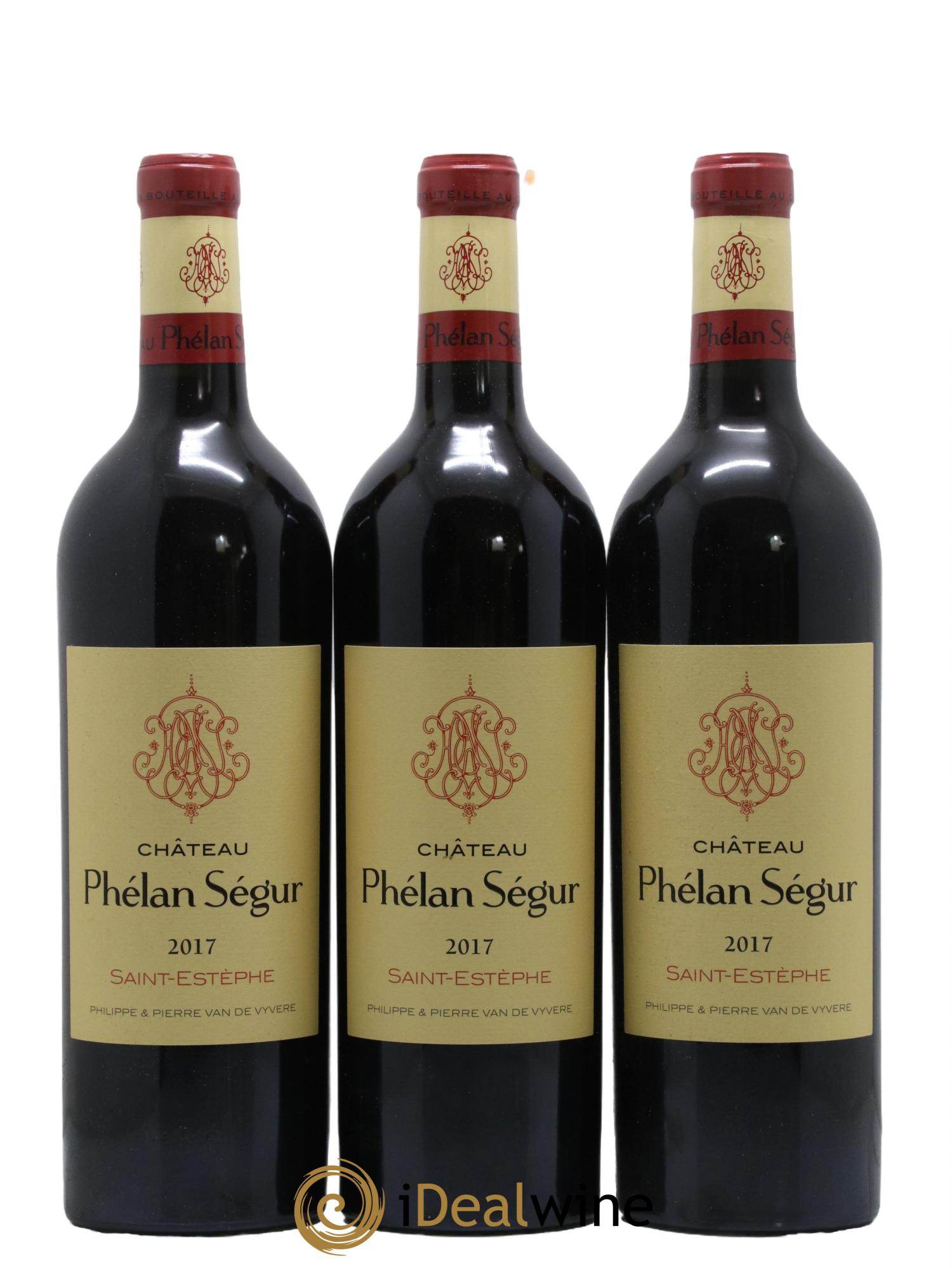 Château Phélan Ségur 2017 - Lotto di 6 bottiglie - 1