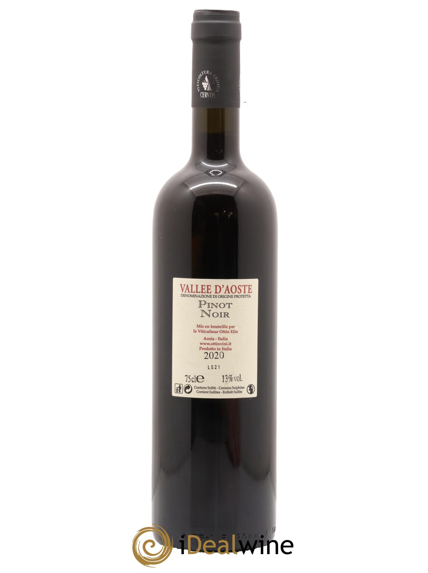 Italie Vallée D'Aoste Pinot Noir Ottin 2020 - Lot of 1 bottle - 1
