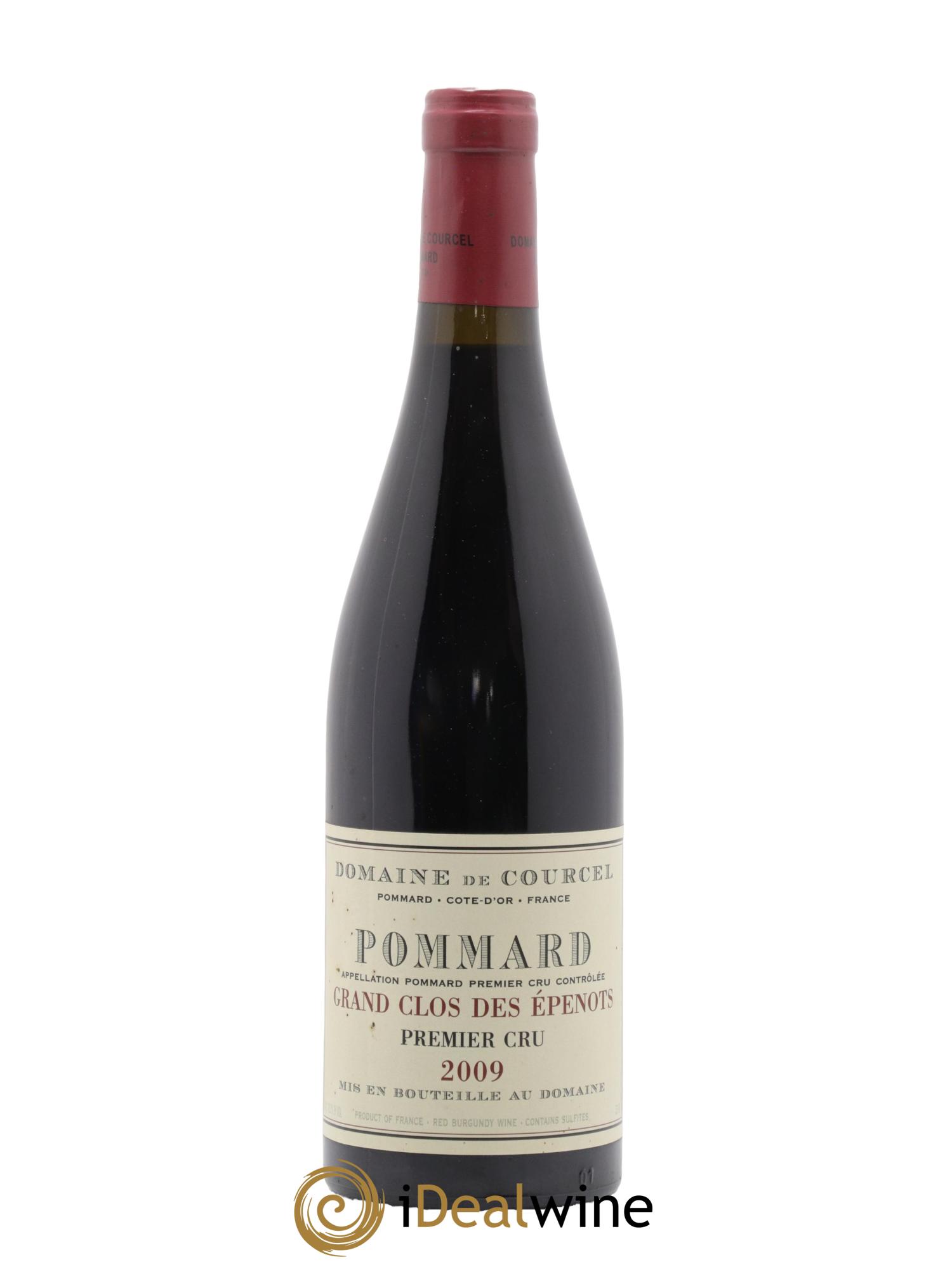 Pommard 1er Cru Grand Clos des Epenots de Courcel (Domaine) 2009 - Lot de 1 bouteille - 0