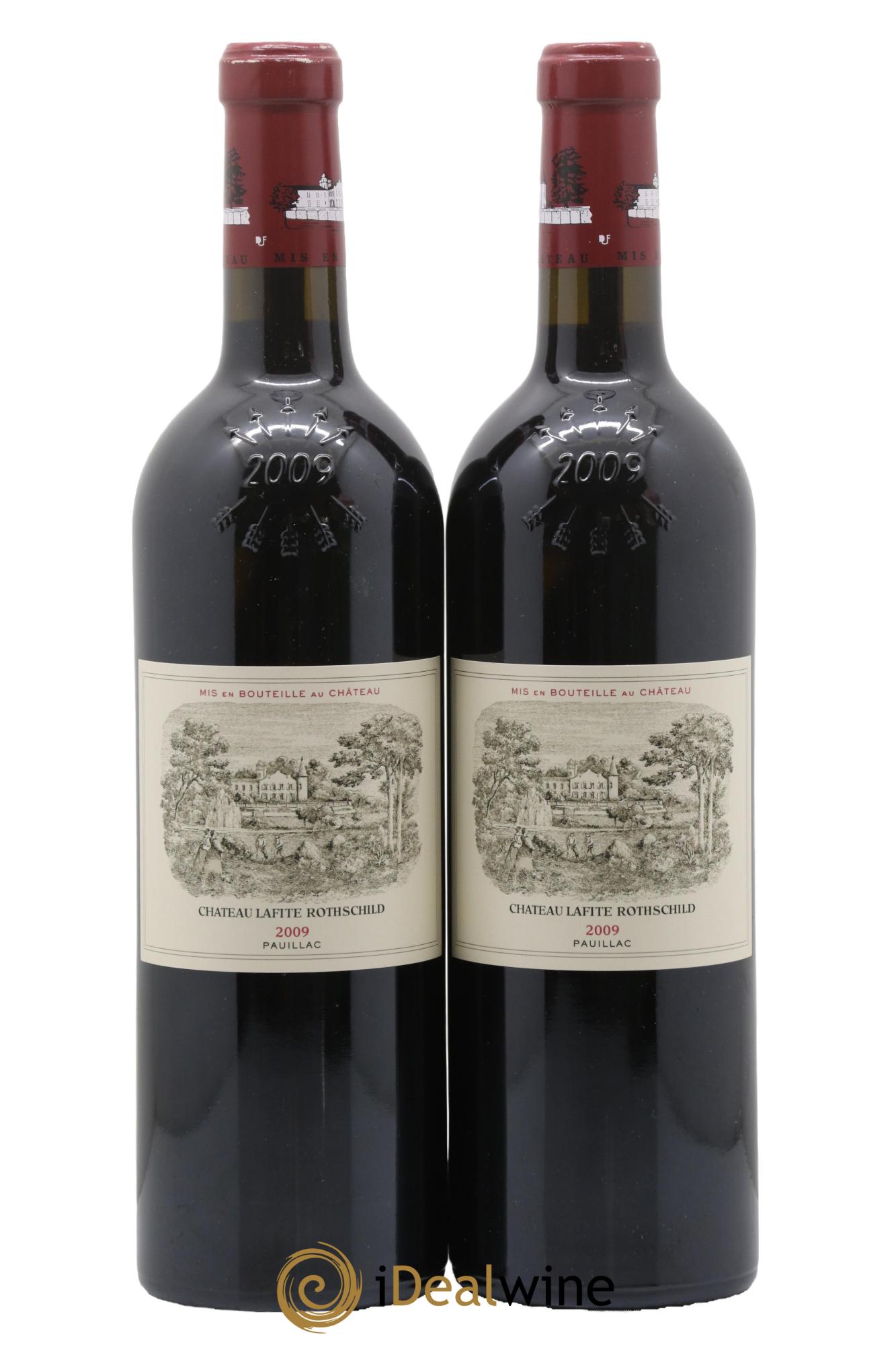 Château Lafite Rothschild 1er Grand Cru Classé 2009 - Lot de 2 bouteilles - 0