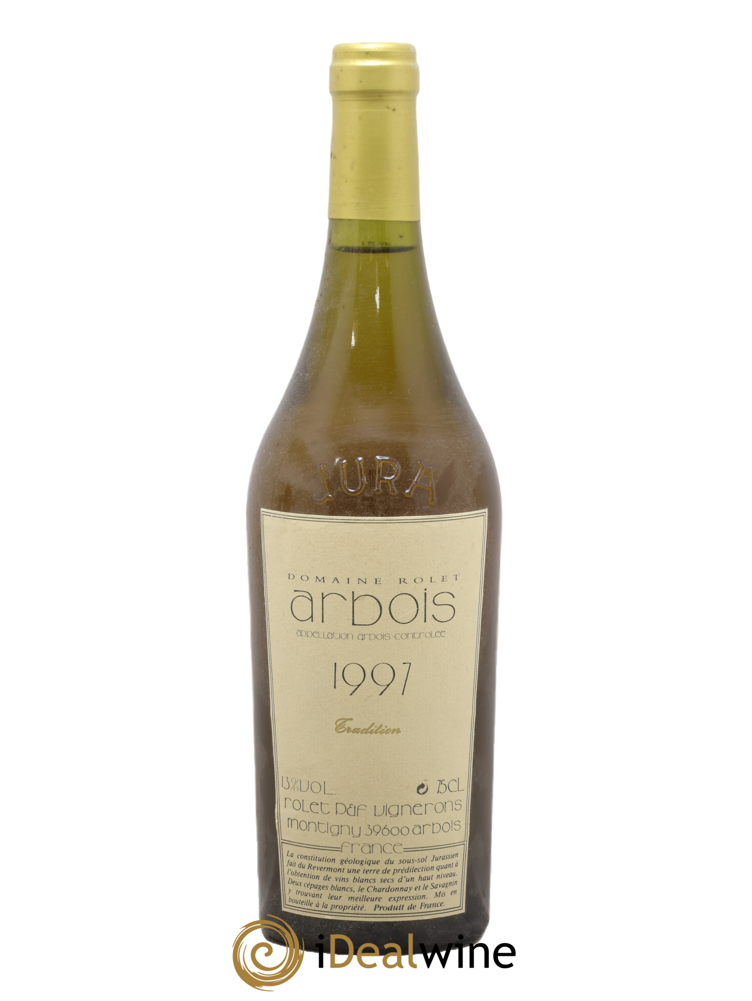 Arbois Tradition Domaine Rolet 1997 - Lot de 1 bouteille - 0