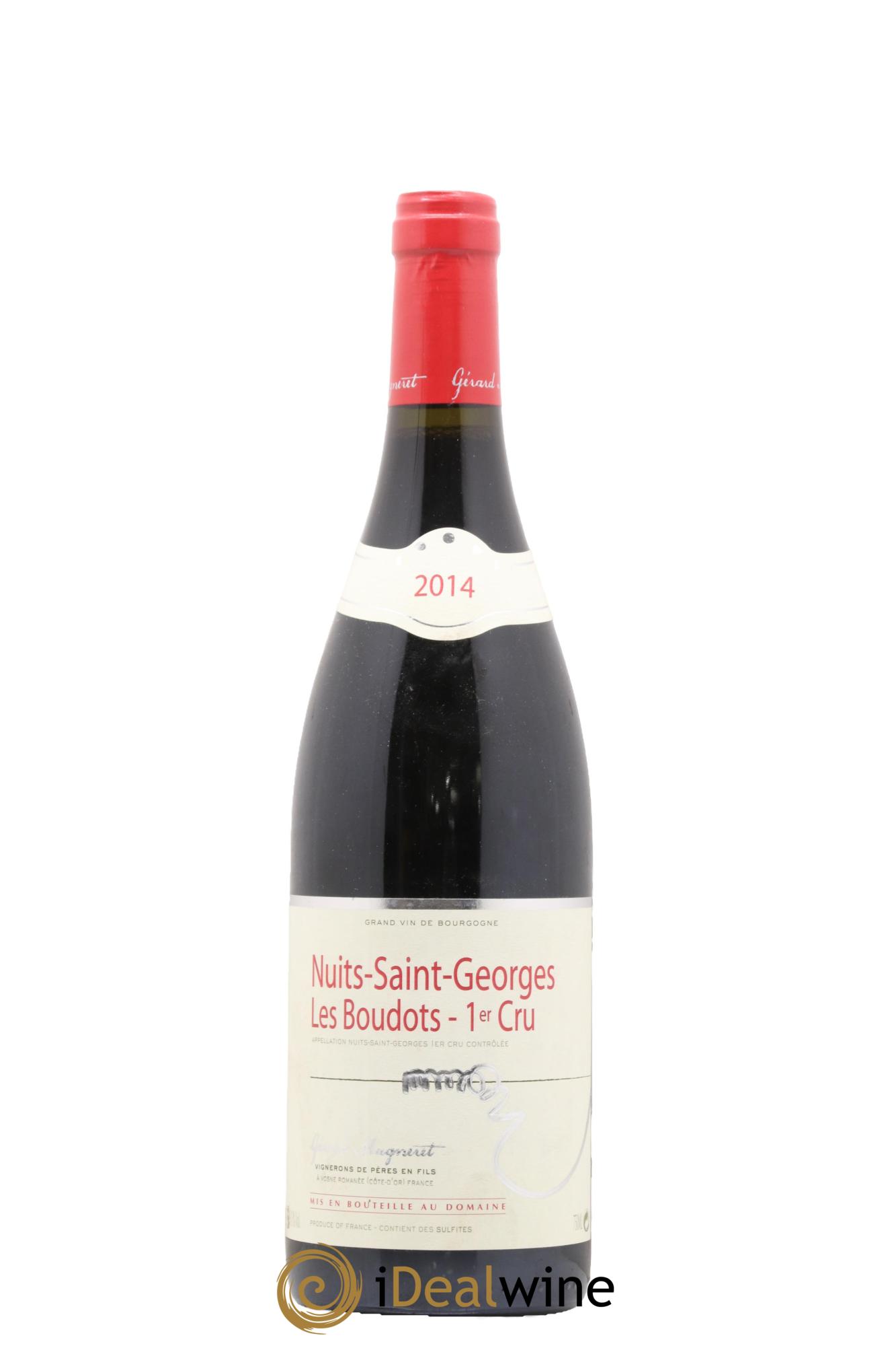Nuits-Saint-Georges 1er Cru Les Boudots Gérard Mugneret 2014 - Lot de 1 bouteille - 0