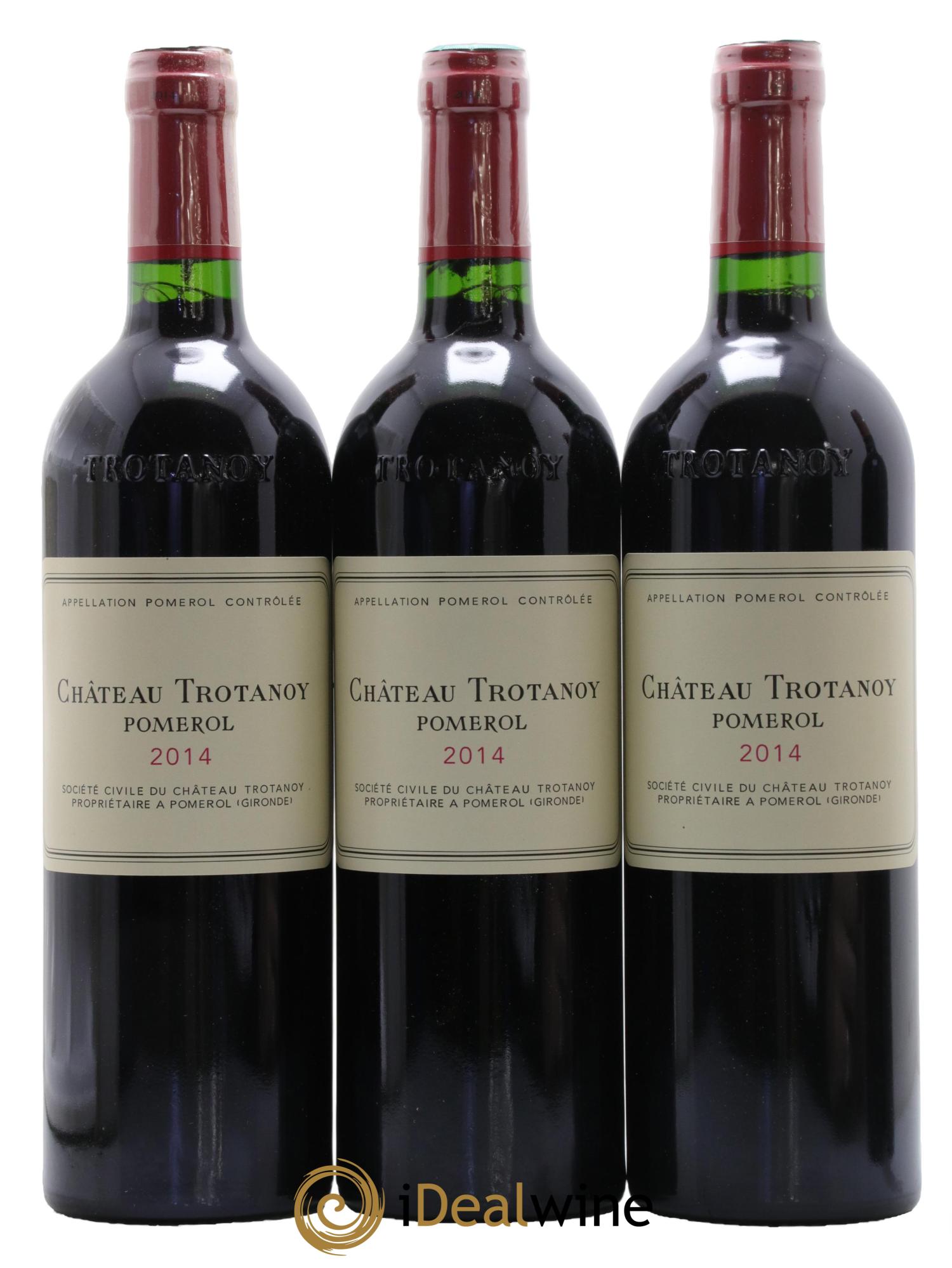Château Trotanoy 2014 - Lot de 3 bouteilles - 0
