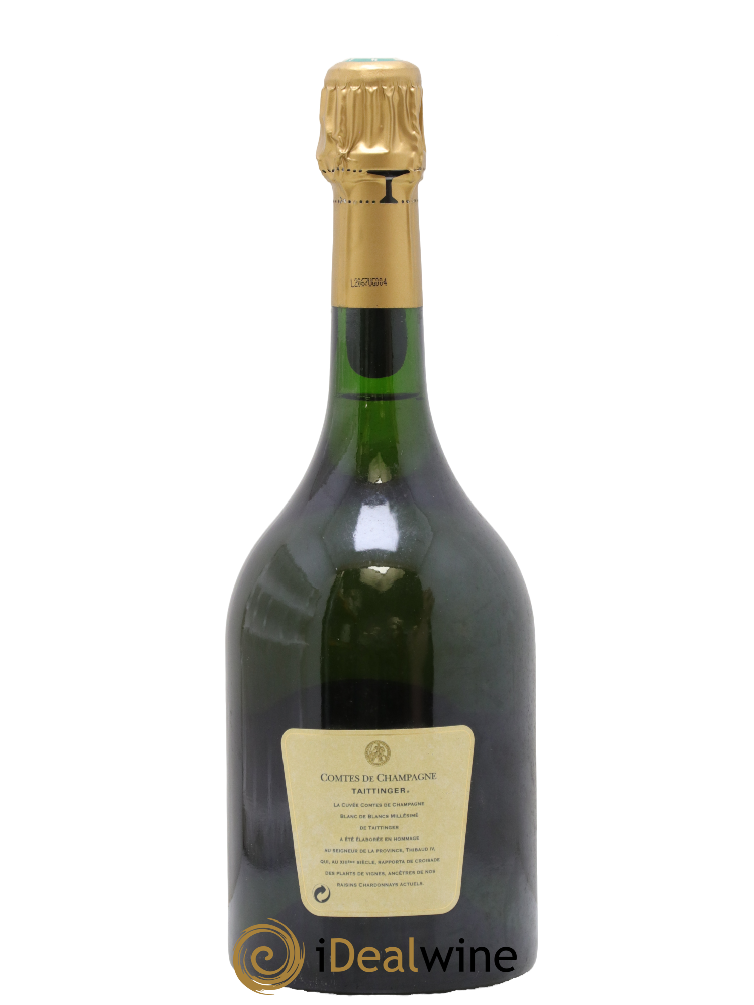 Comtes de Champagne Taittinger 1995 - Lot de 1 bouteille - 1