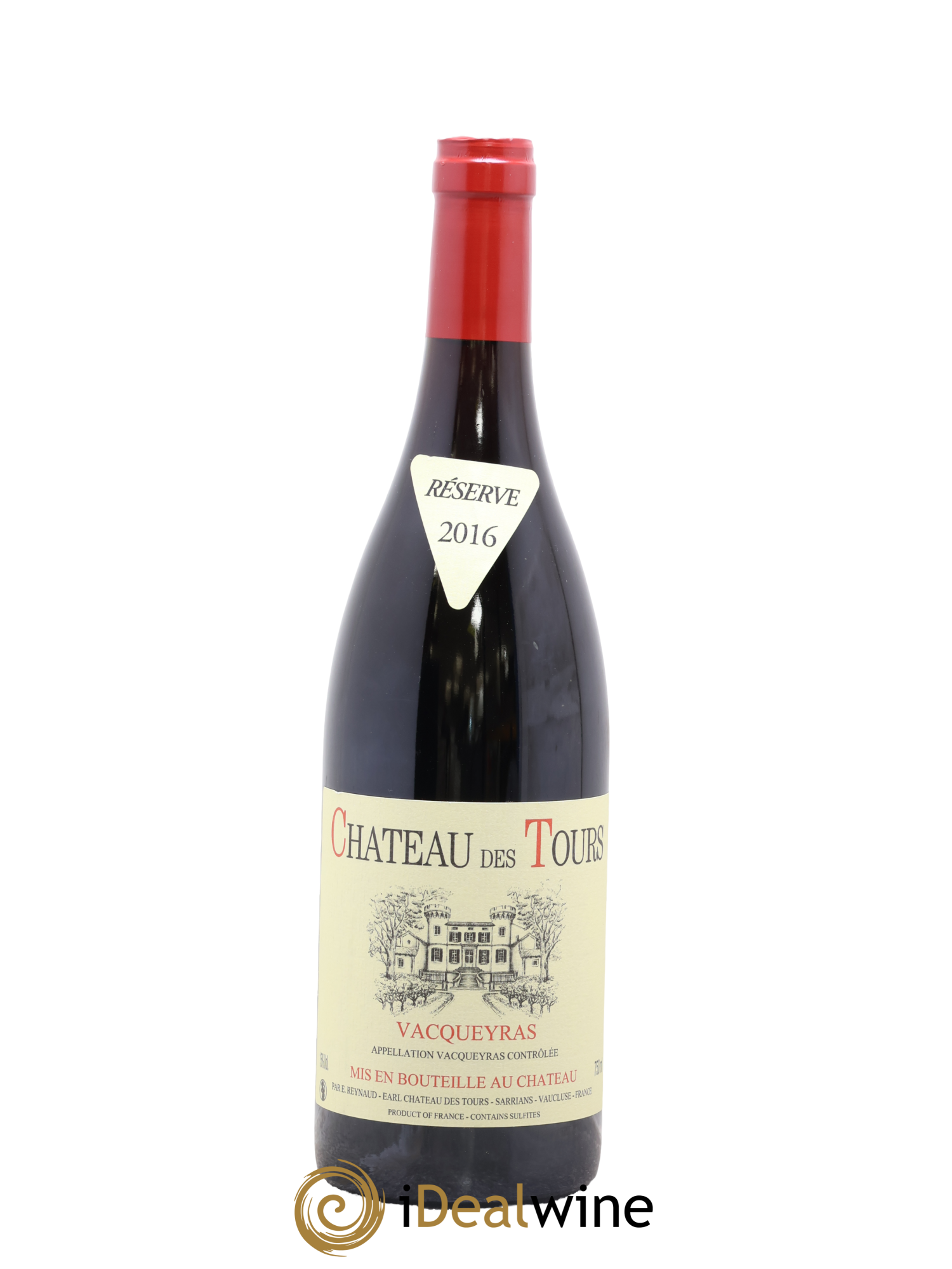 Vacqueyras Château des Tours Emmanuel Reynaud 2016 - Lotto di 1 bottiglia - 0