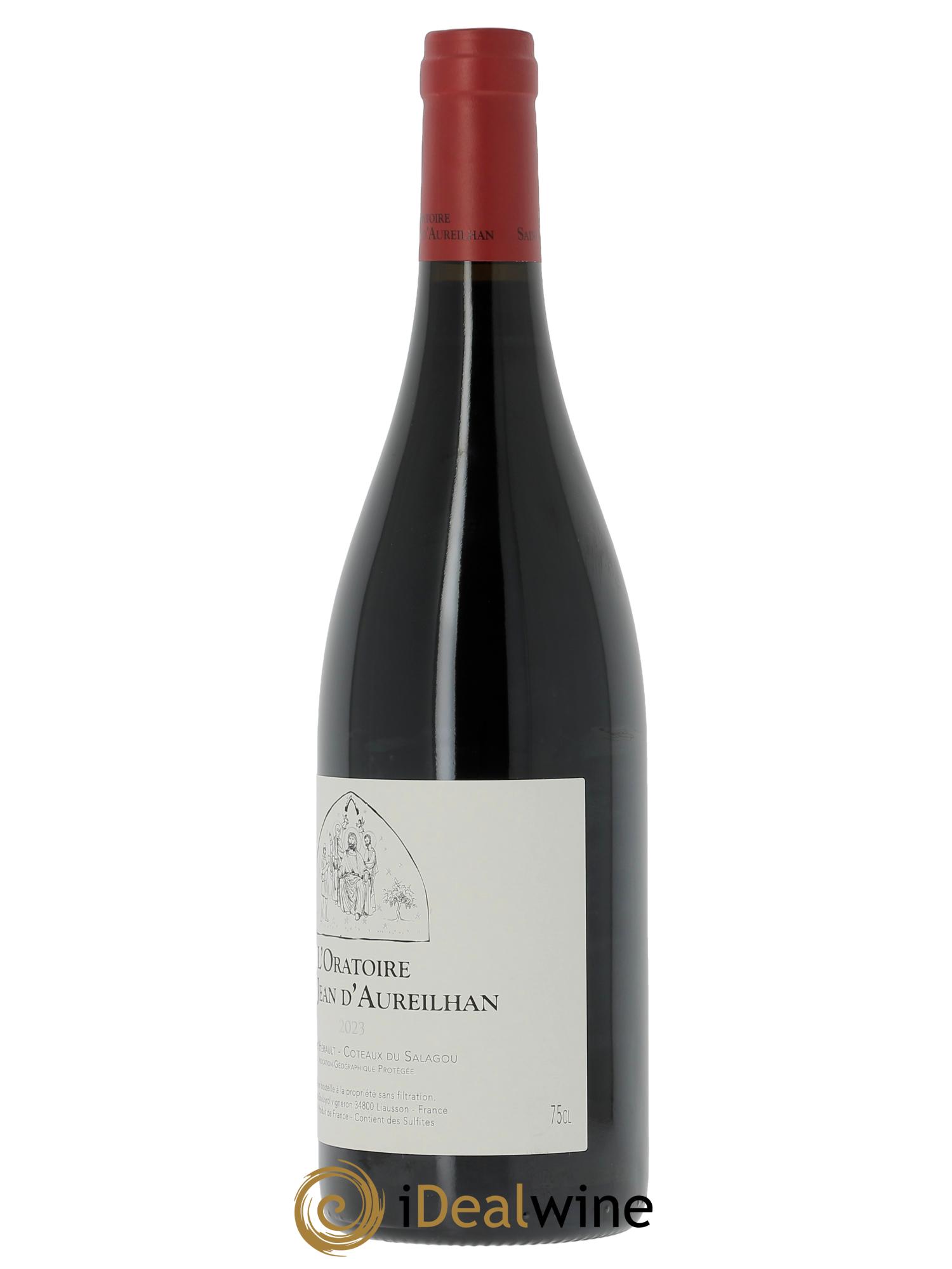 Pays d'Hérault - Coteaux du Salagou L’Oratoire Saint Jean d’Aureilhan  2023 - Lot de 1 bouteille - 1