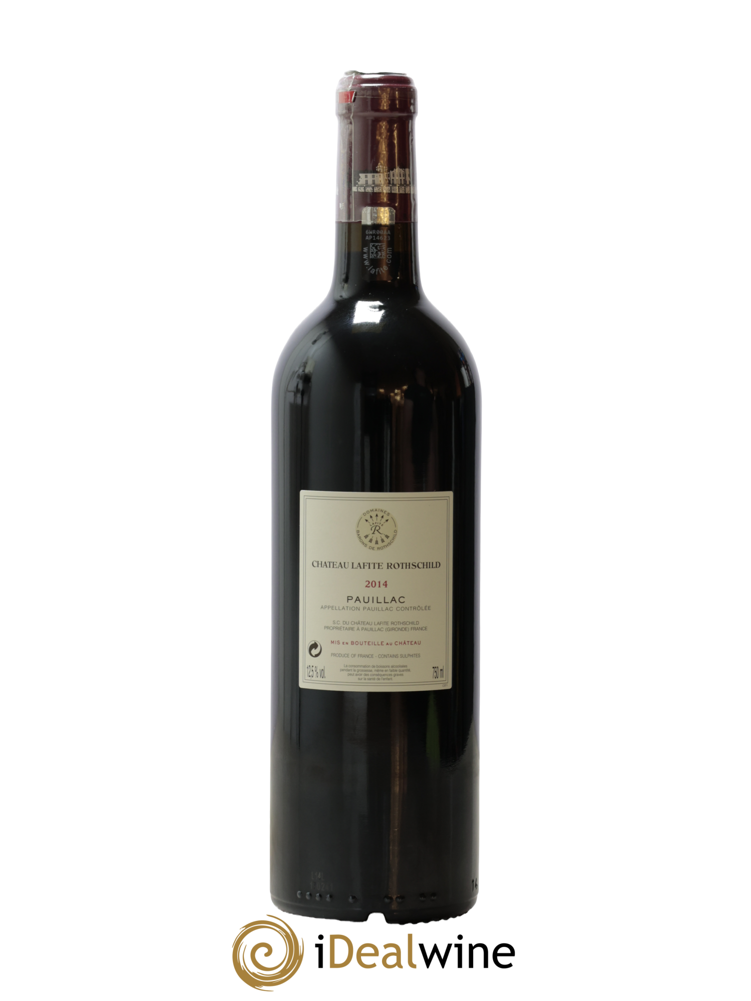 Château Lafite Rothschild 1er Grand Cru Classé 2014 - Lot de 1 bouteille - 1
