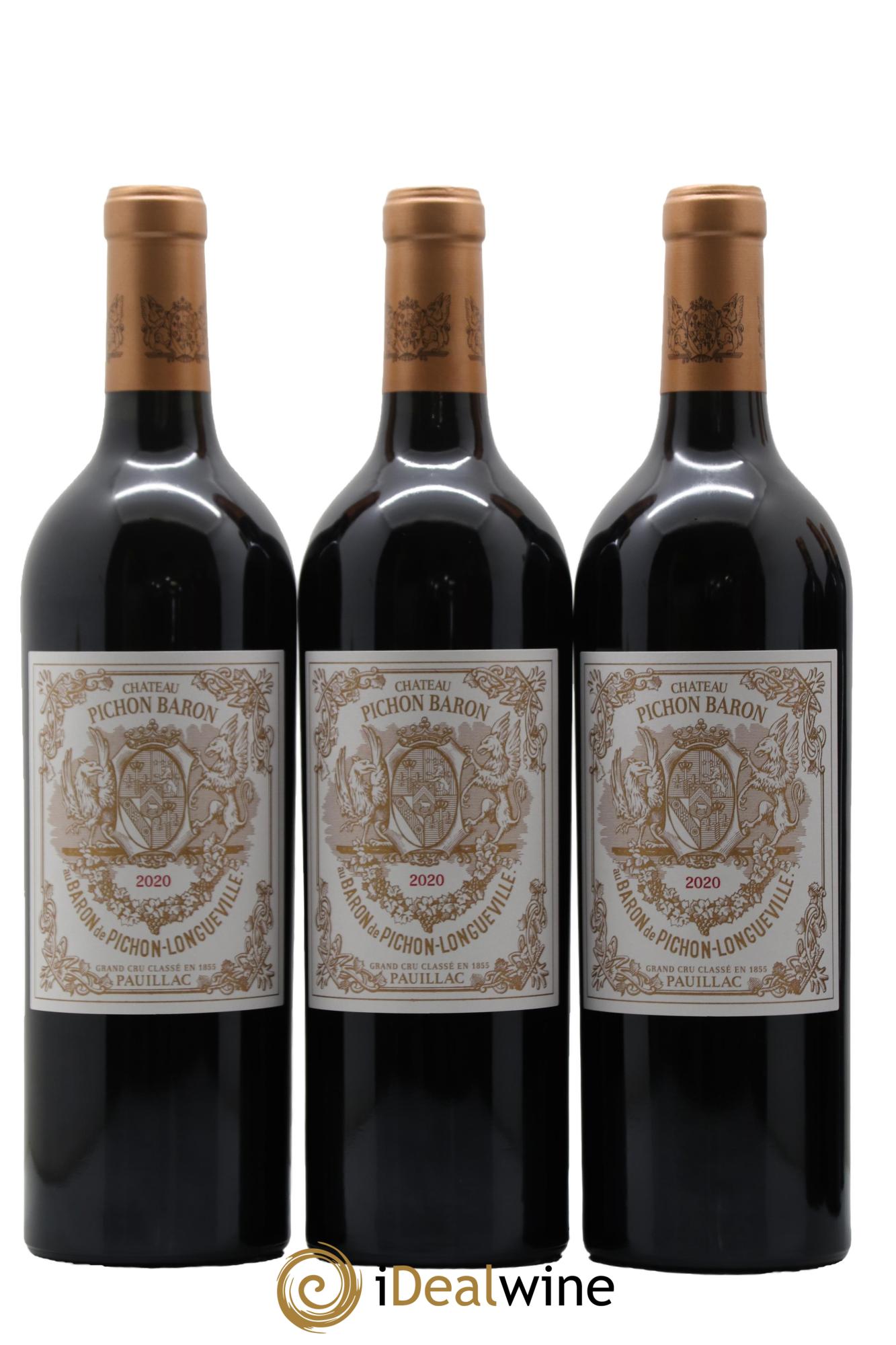 Pichon Longueville Baron 2ème Grand Cru Classé 2020 - Lot of 6 bottles - 3