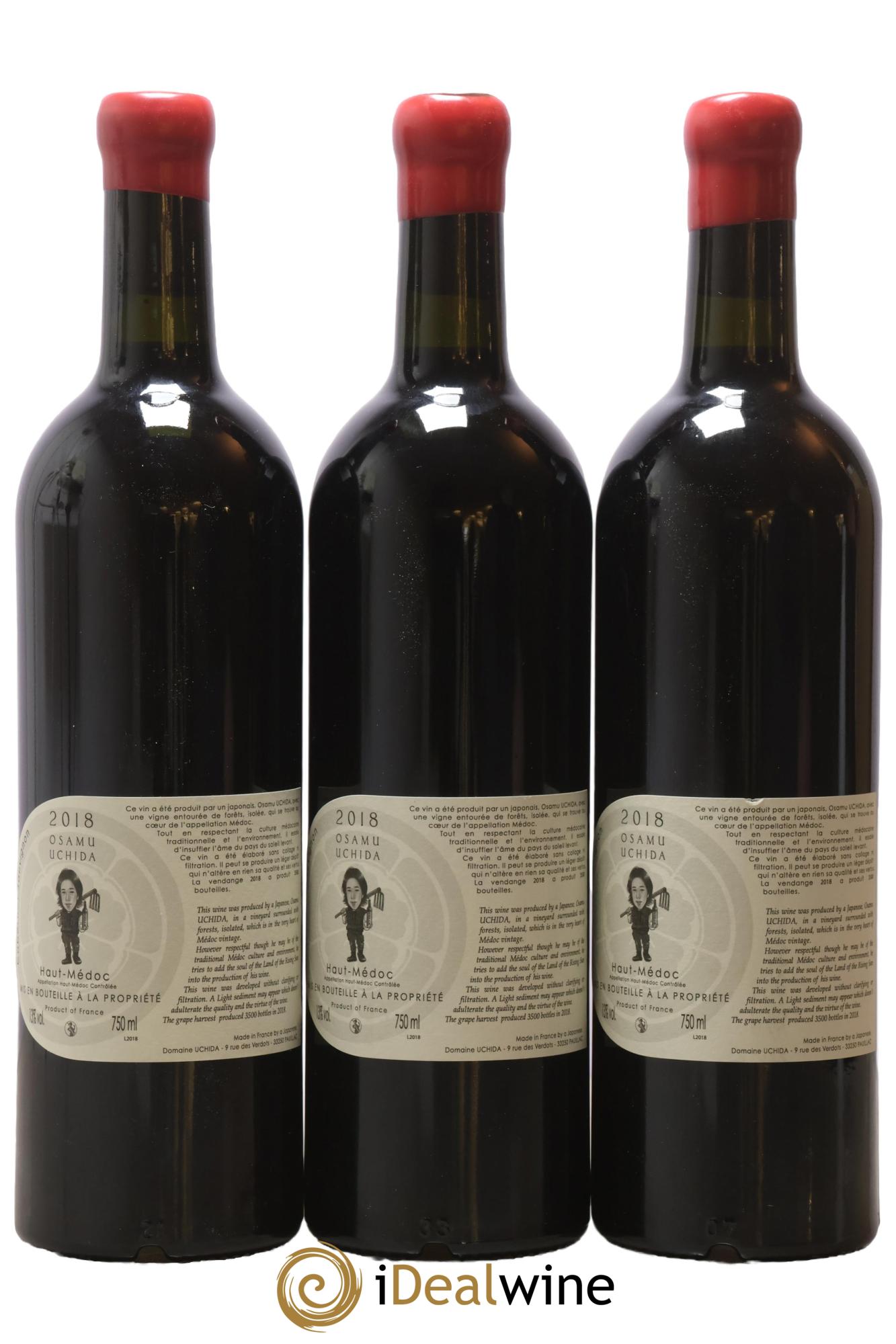 Miracle Osamu Uchida 2018 - Lot of 3 bottles - 1