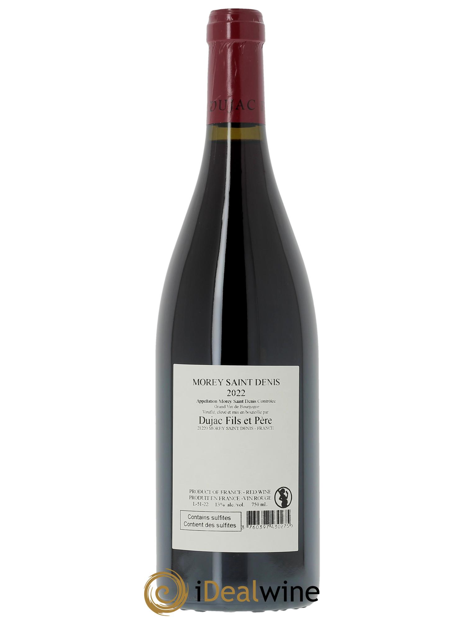 Morey Saint-Denis Dujac Fils et Père 2022 - Posten von 1 Flasche - 1