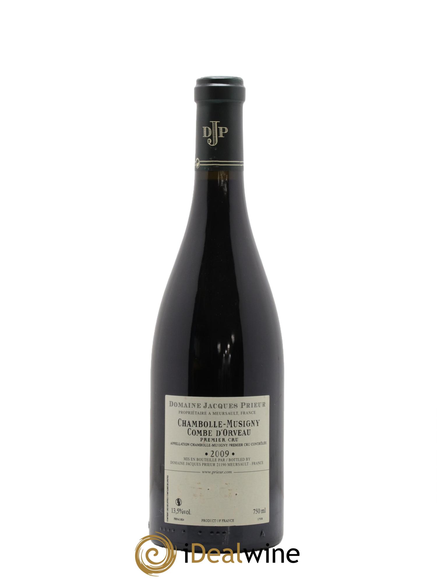 Chambolle-Musigny 1er Cru Combe d'Orveau Jacques Prieur (Domaine) 2009 - Lot de 1 bouteille - 1