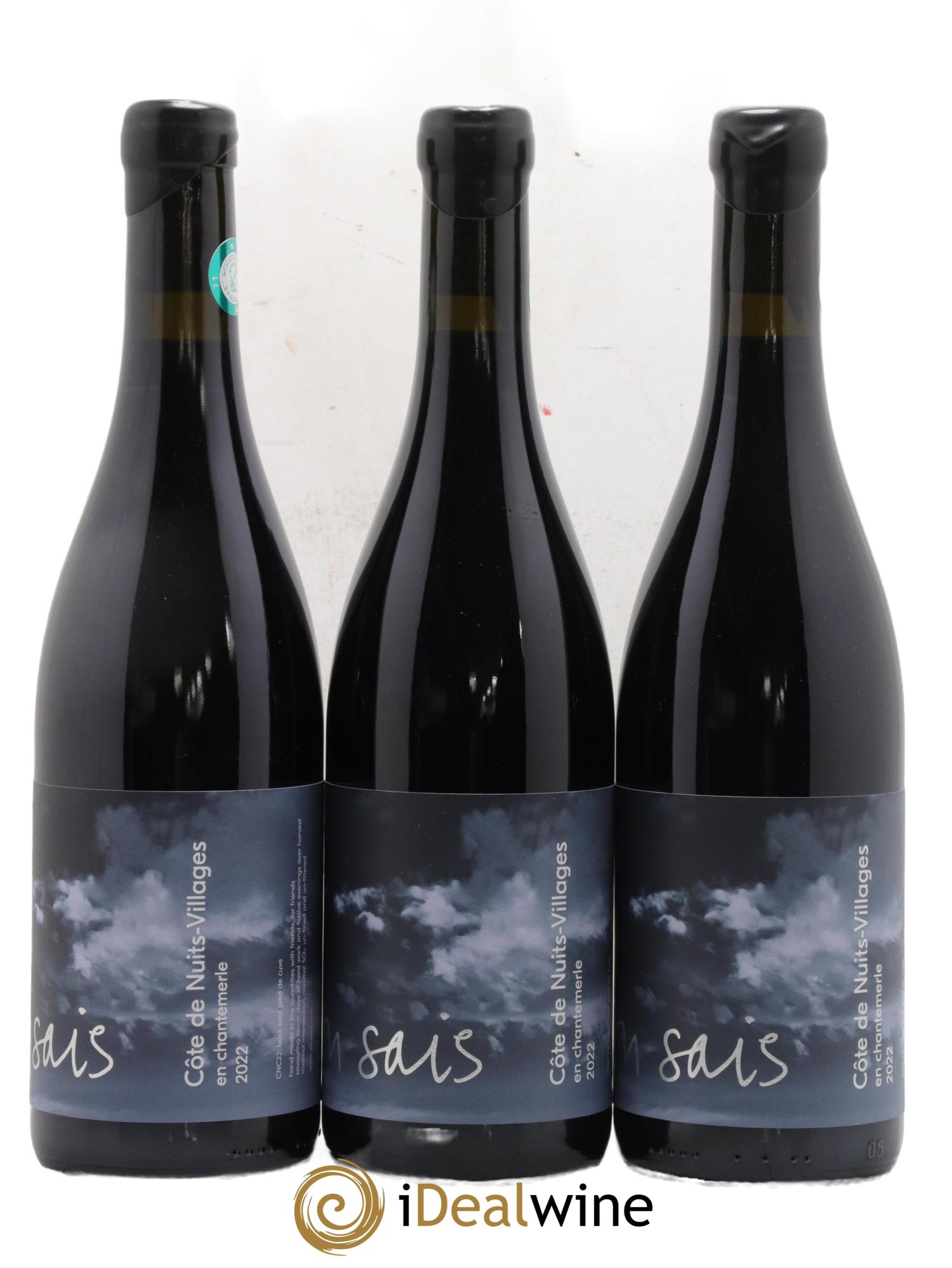 Côte de Nuits-Villages En Chantemerle Si Tu Sais Si tu Sais En Chantemerle 2022 - Lot de 3 bouteilles - 0