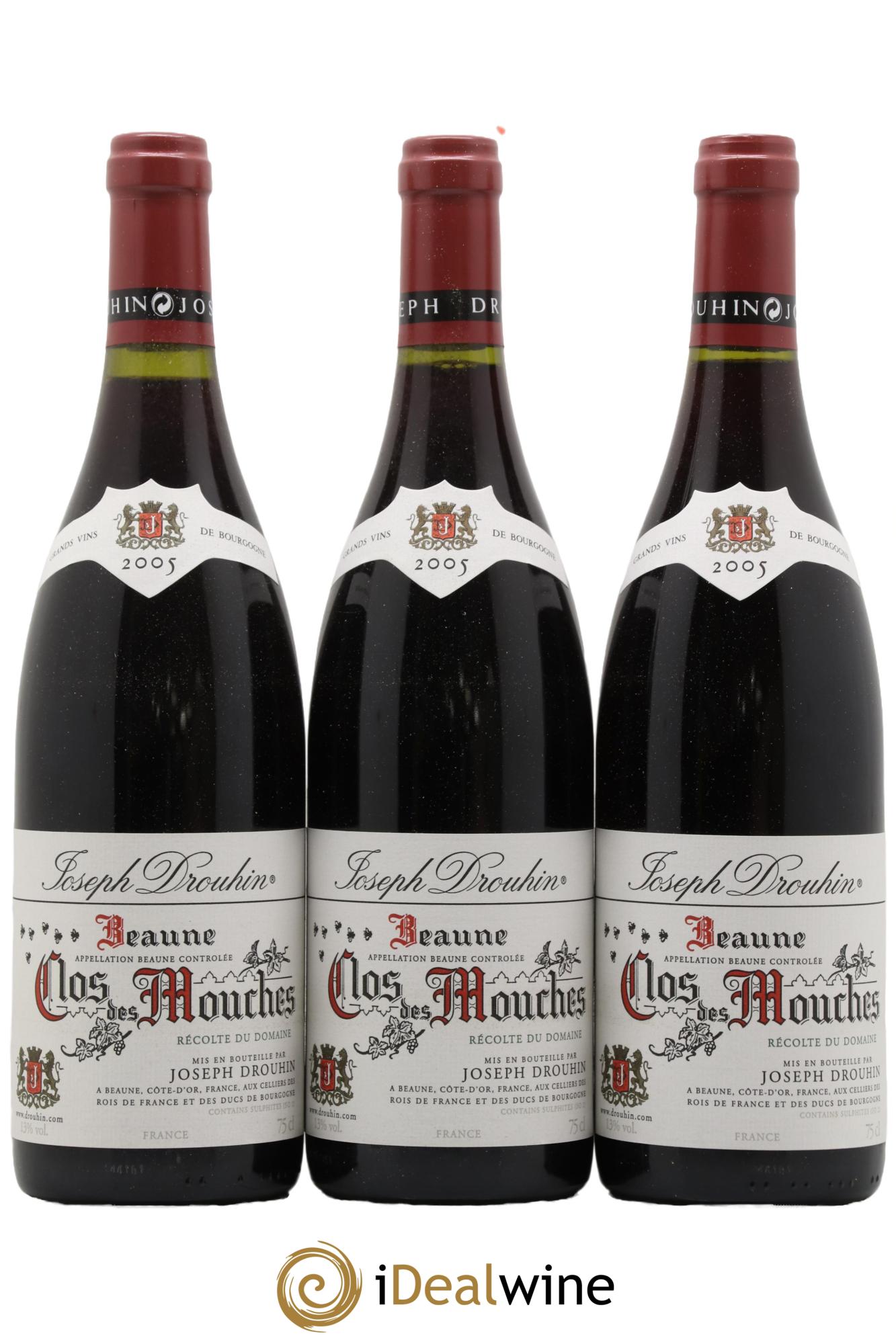 Beaune 1er Cru Clos des Mouches Joseph Drouhin  2005 - Lotto di 6 bottiglie - 3
