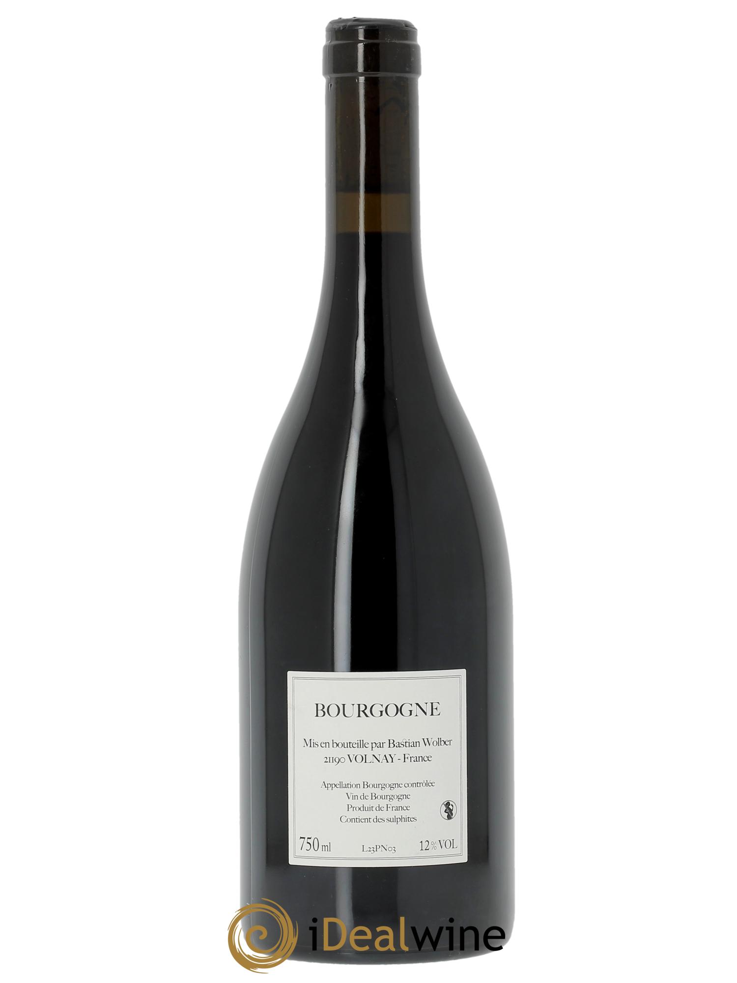 Bourgogne Laisse Tomber Bastian Wolber  2023 - Lot de 1 bouteille - 1