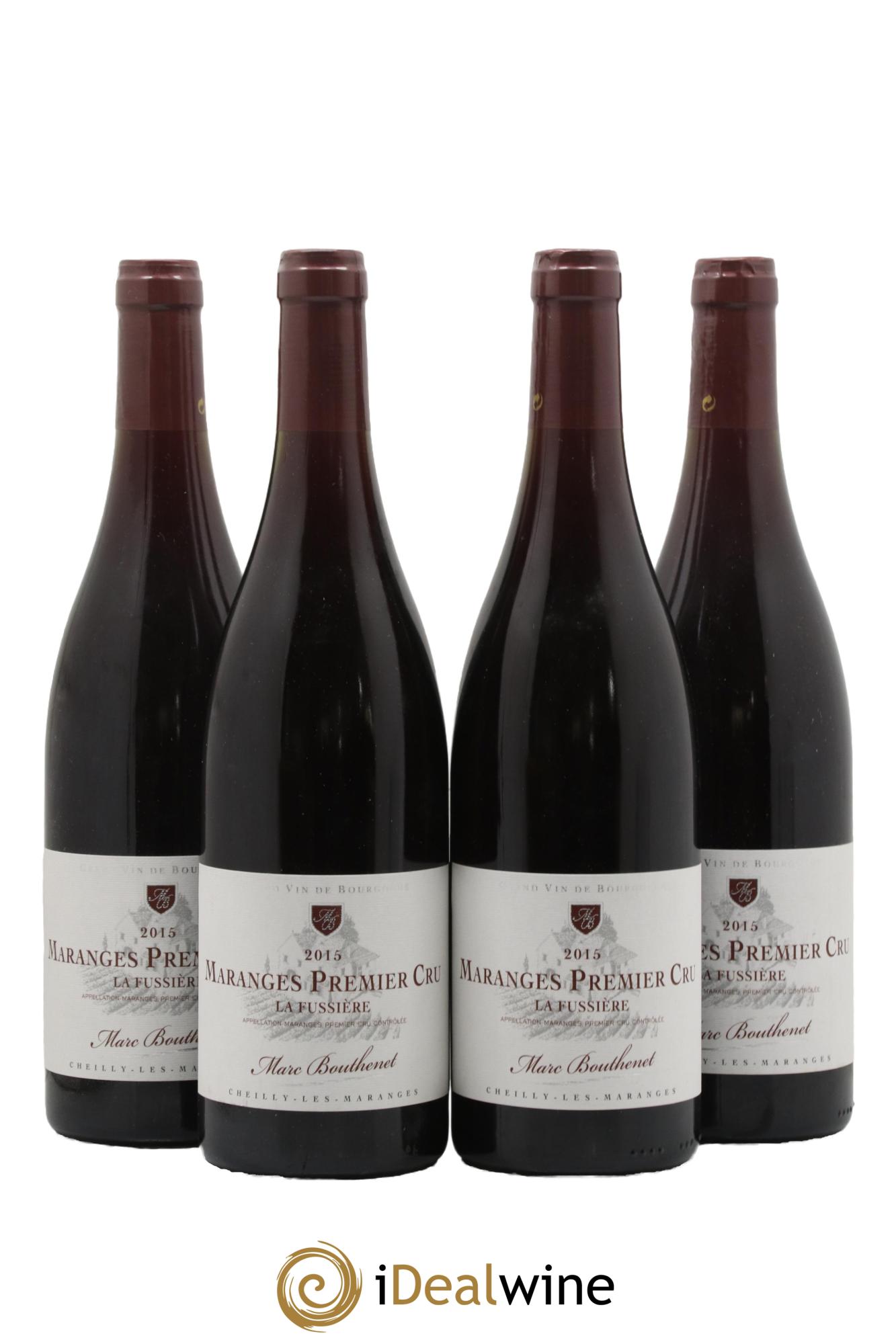 Maranges 1er Cru La Fussière Marc Bouthenet 2015 - Lot de 4 bouteilles - 0