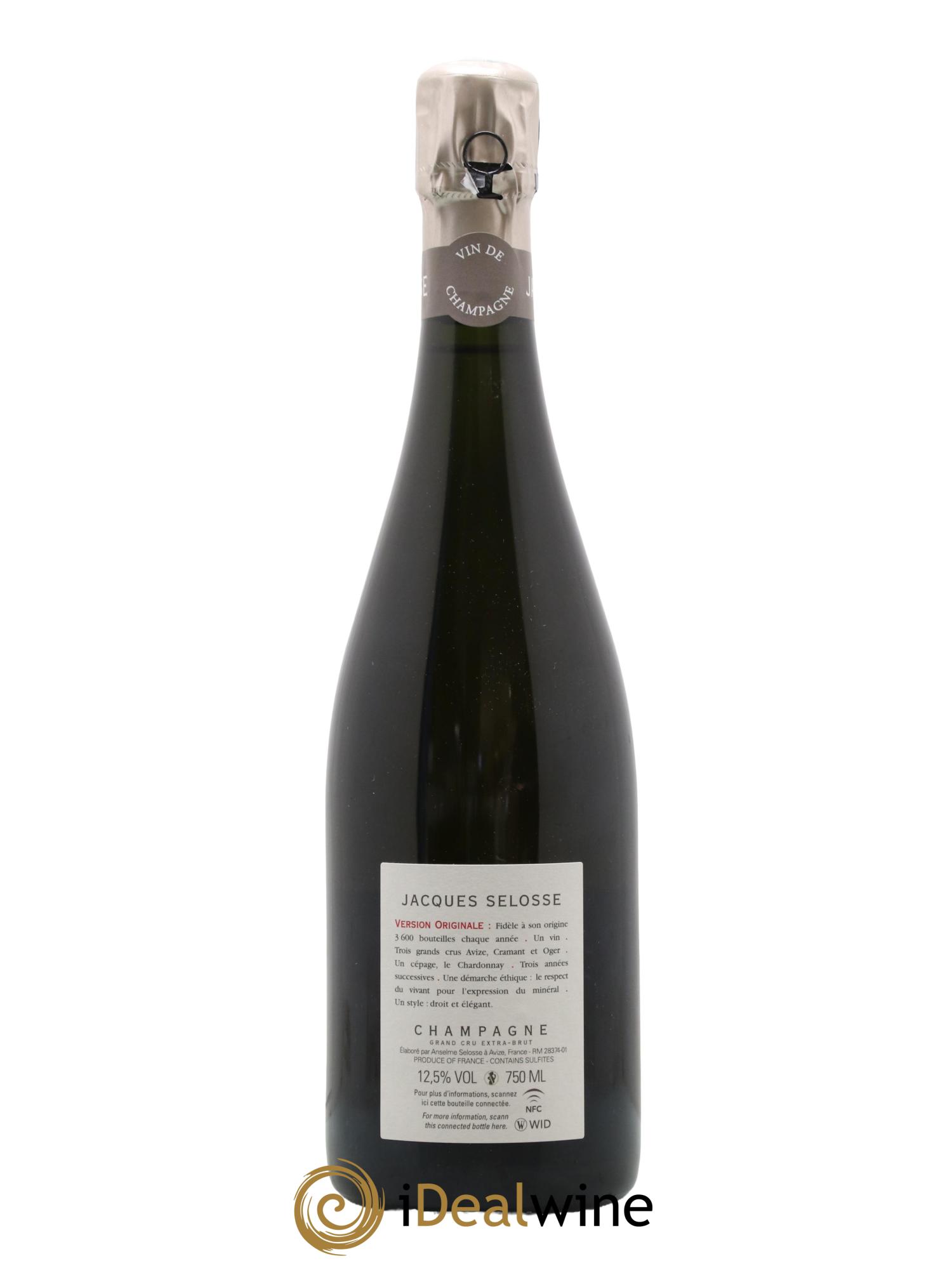 Version Originale Jacques Selosse - Posten von 1 Flasche - 1
