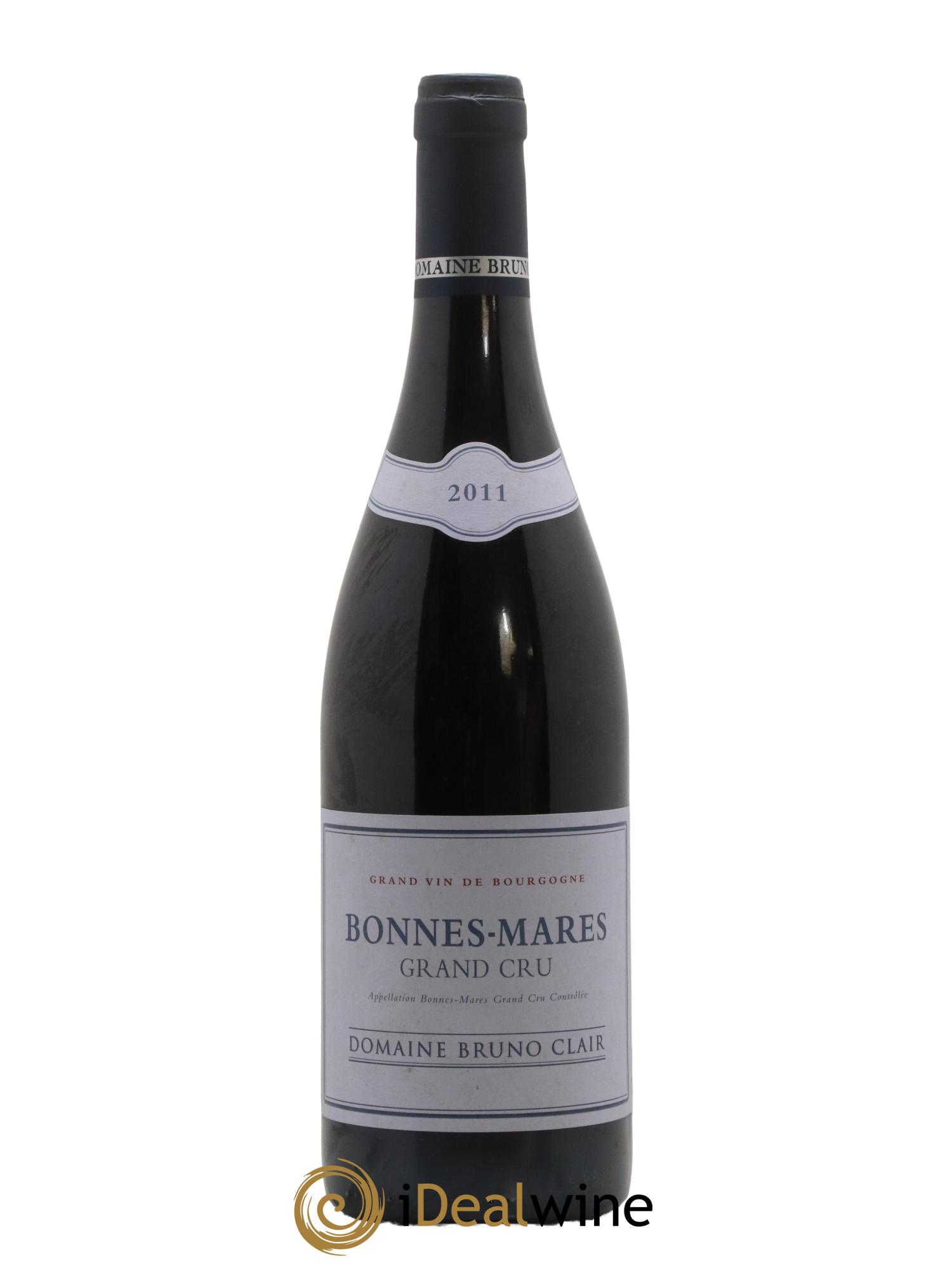 Bonnes-Mares Grand Cru Bruno Clair (Domaine) 2011 - Lot de 1 bouteille - 0