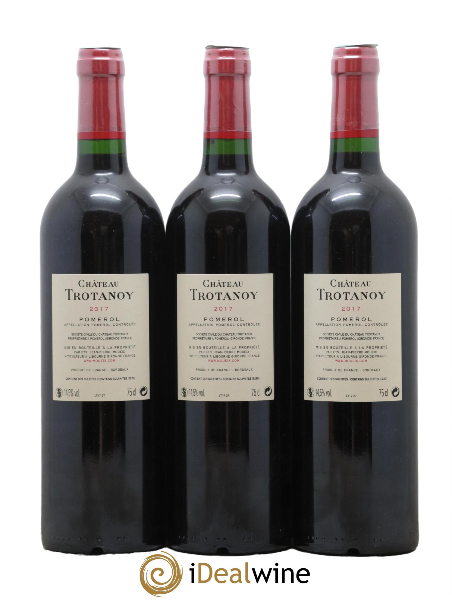 Château Trotanoy 2017 - Lot de 6 bouteilles - 4