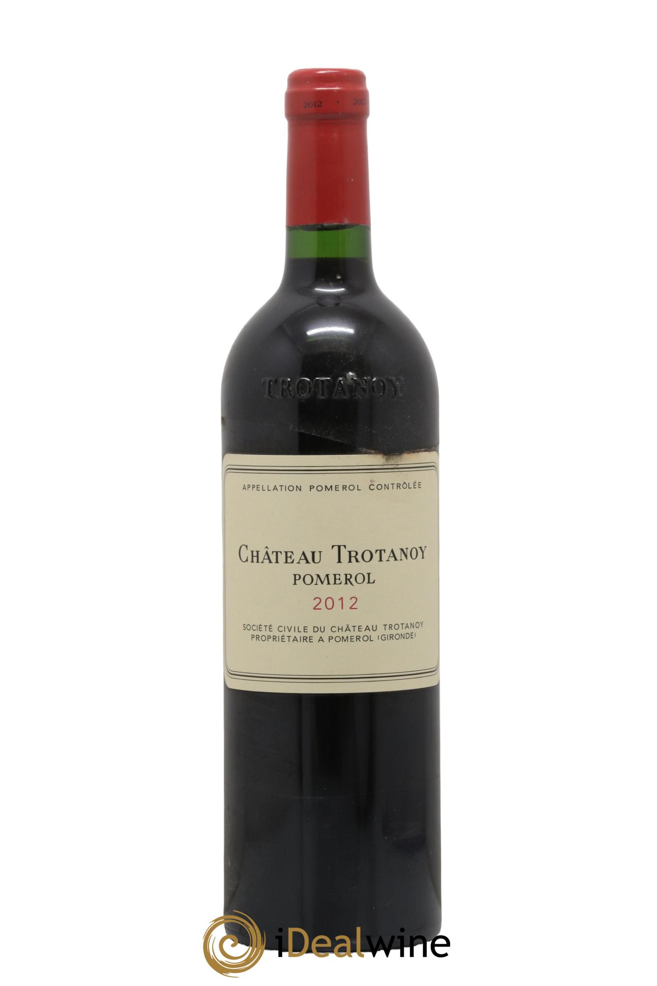 Château Trotanoy 2012 - Lot de 1 bouteille - 0
