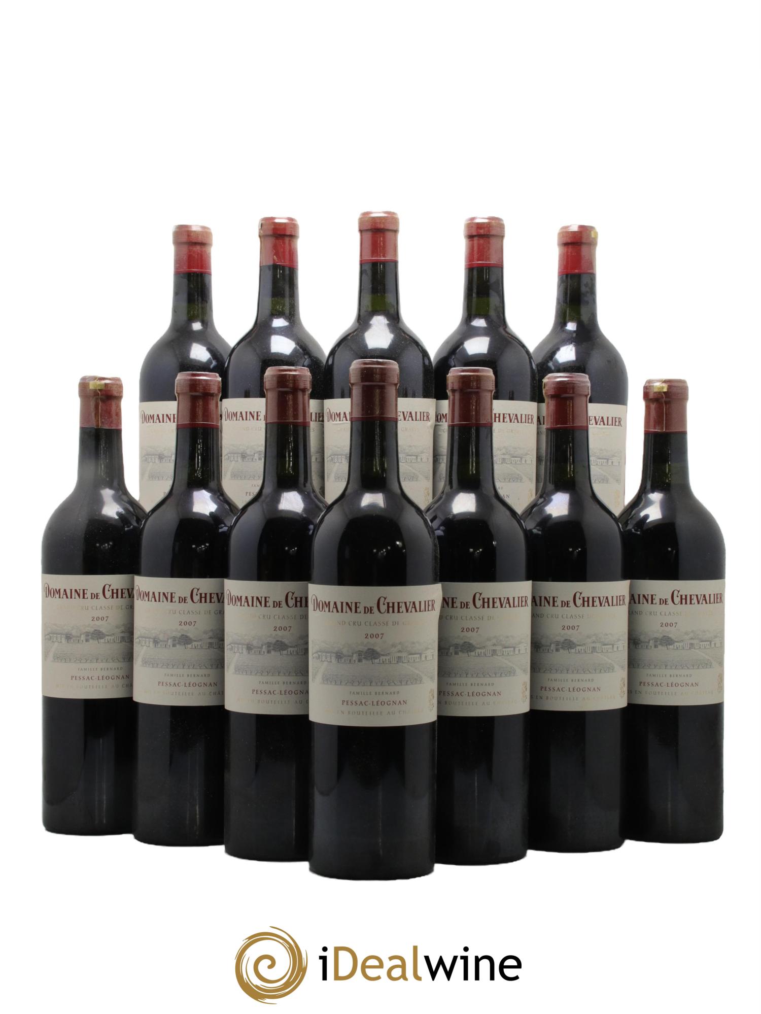 Domaine de Chevalier Cru Classé de Graves 2007 - Lot de 12 bouteilles - 0