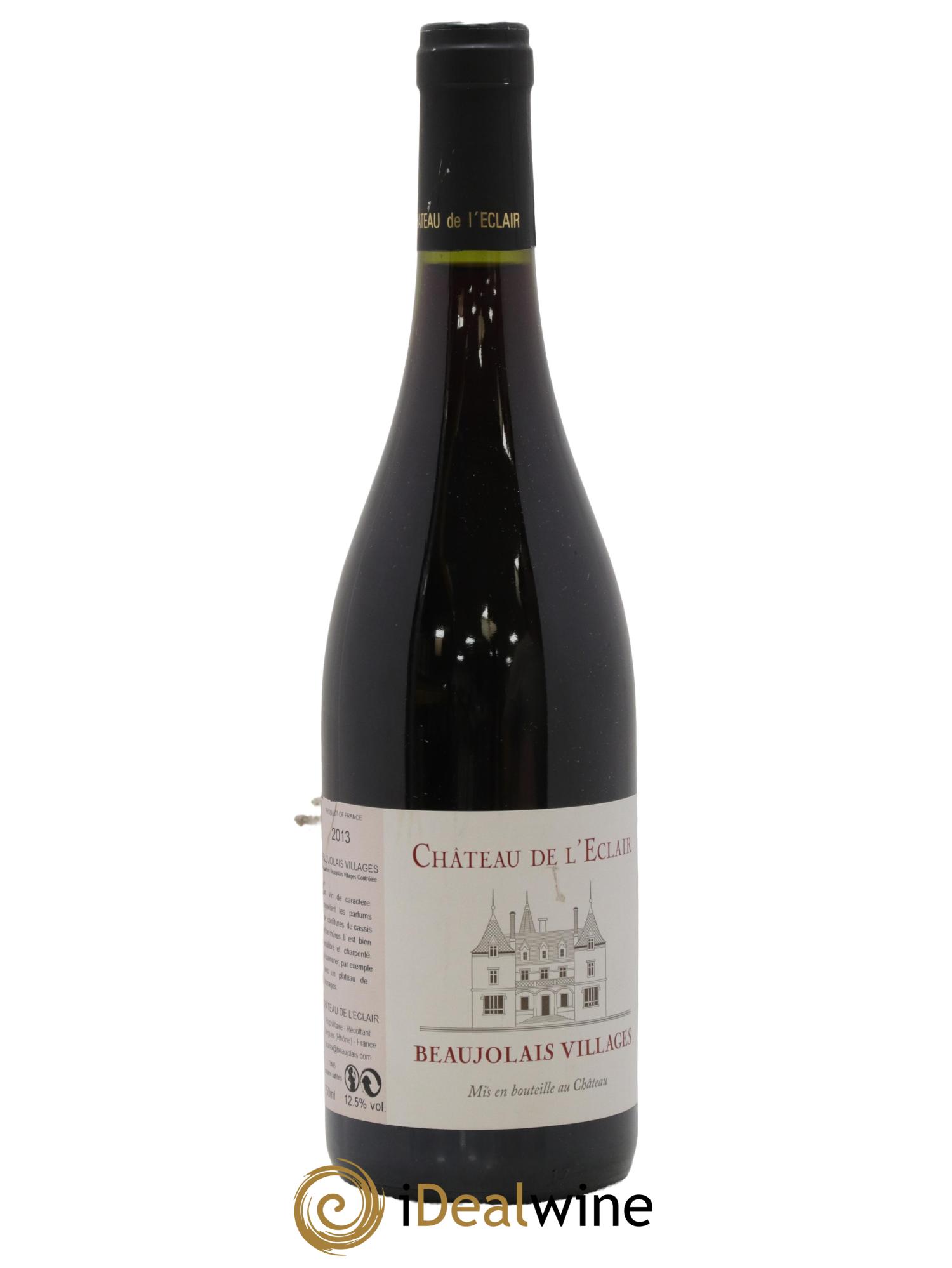 Beaujolais Château de l'Eclair 2013 - Lot de 1 bouteille - 0