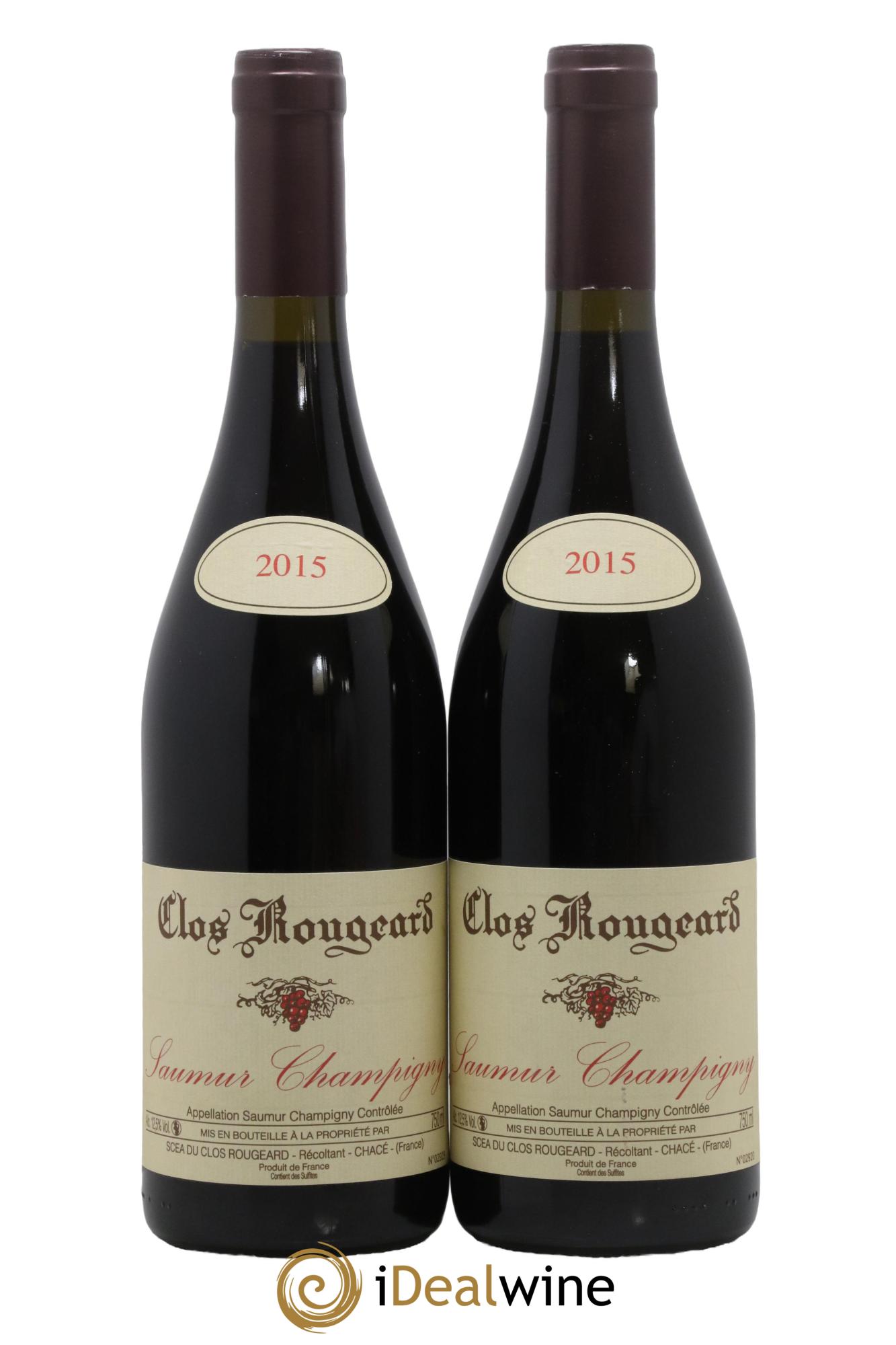 Saumur-Champigny Clos Rougeard 2015 - Lot de 2 bouteilles - 0