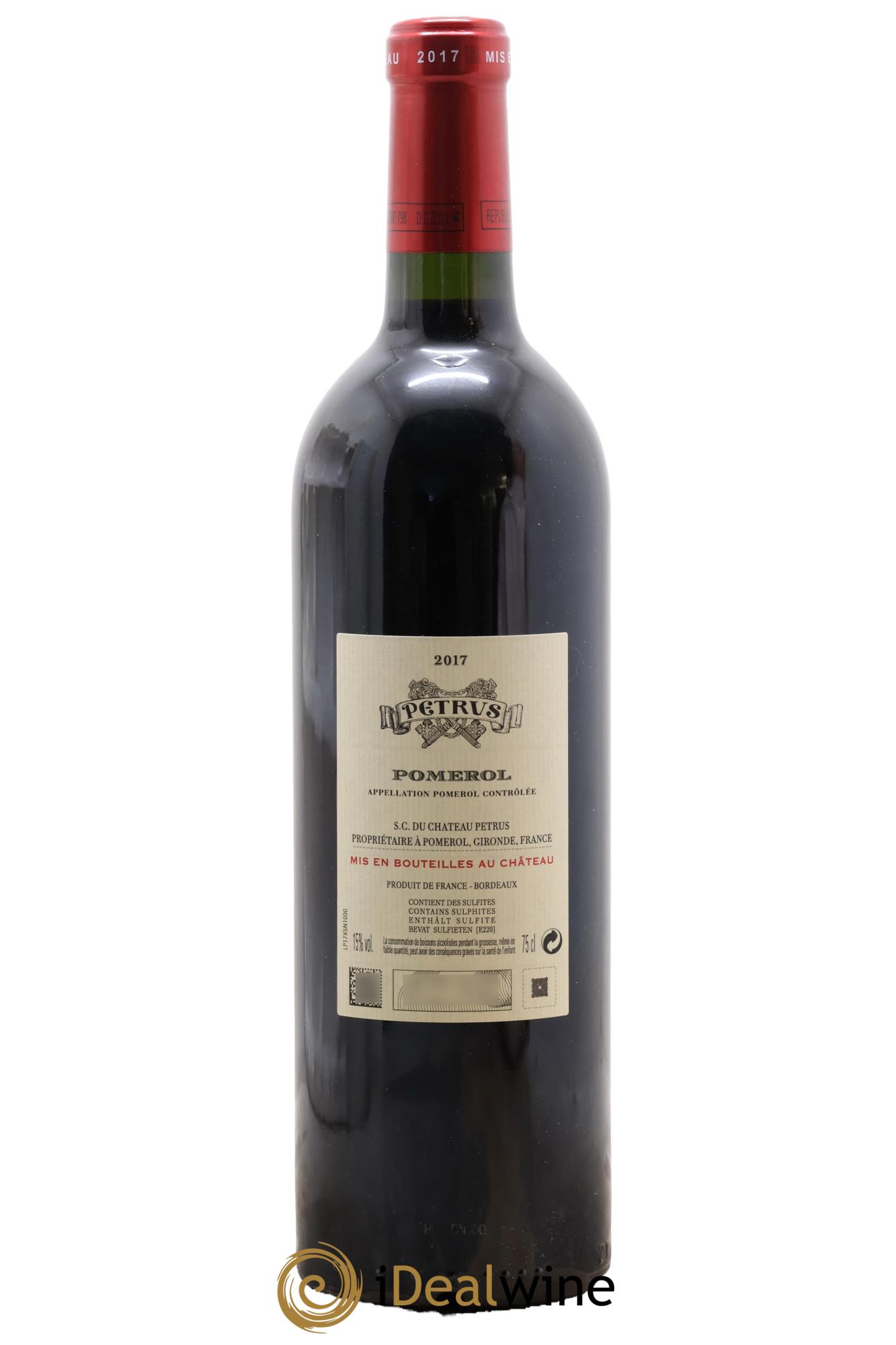 Petrus 2017 - Lot de 1 bouteille - 2