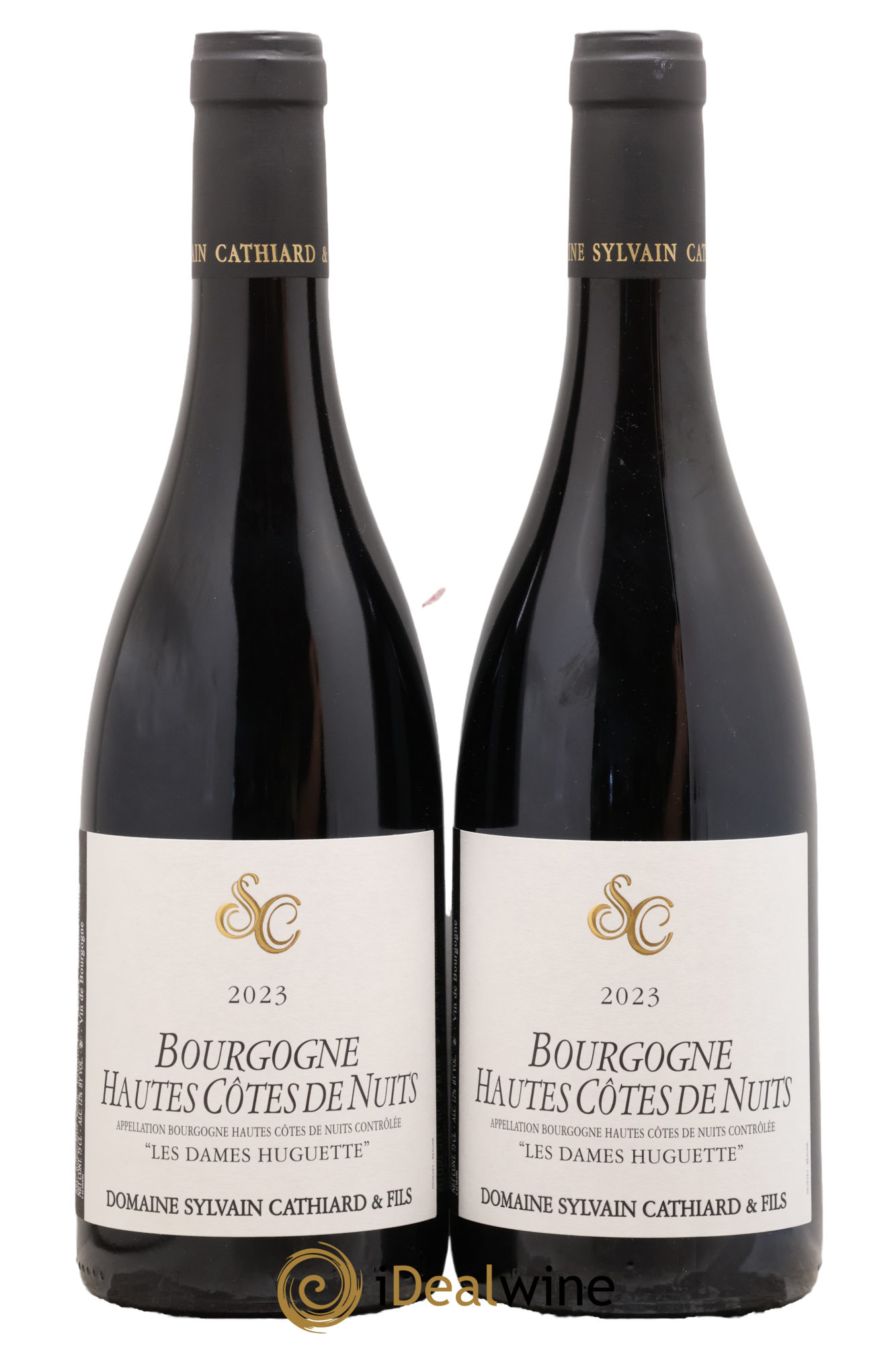 Hautes-Côtes de Nuits Les Dames Huguette Sylvain Cathiard & Fils 2023 - Posten von 2 Flaschen - 0