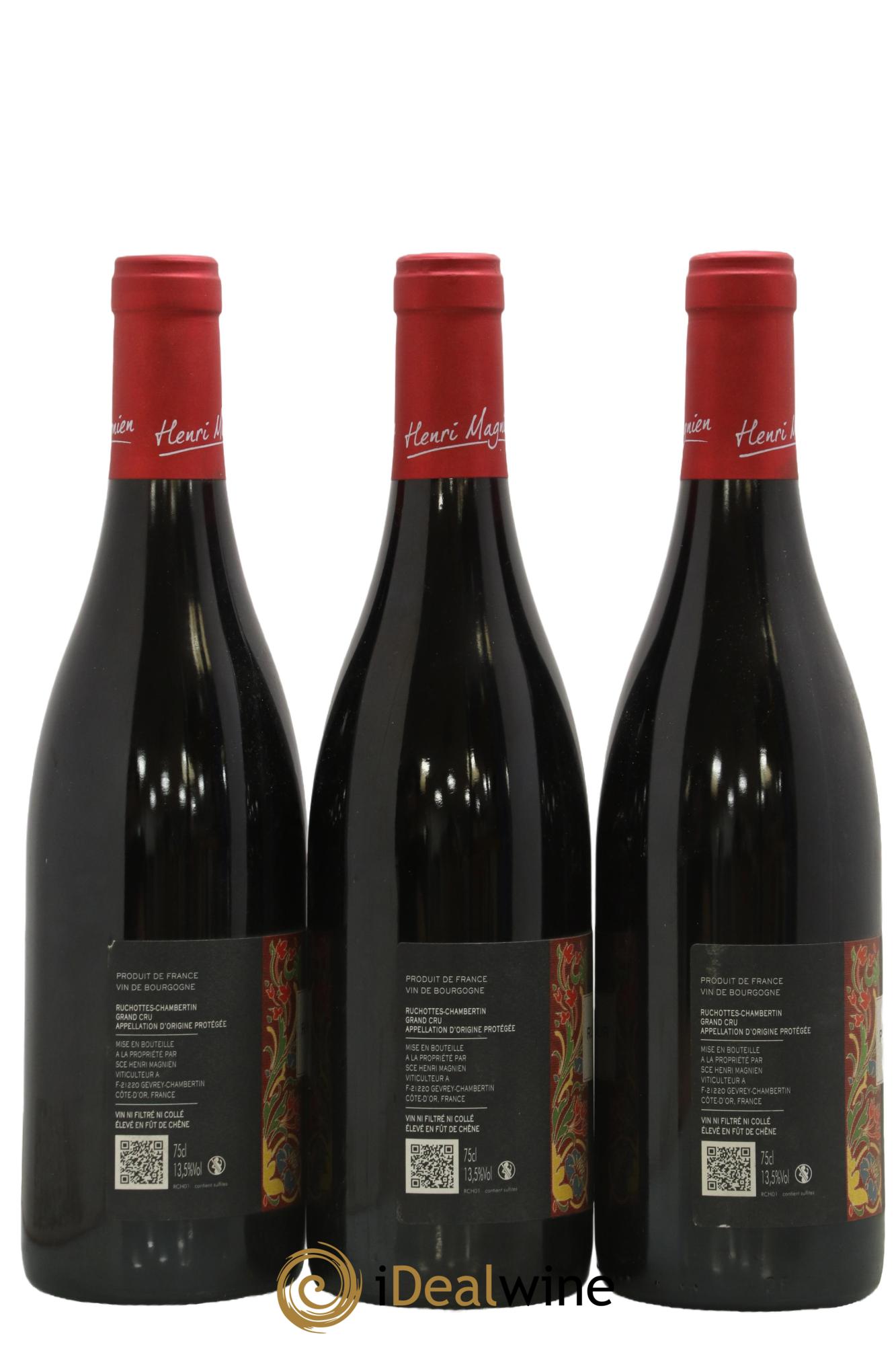 Ruchottes-Chambertin Grand Cru Henri Magnien (Domaine) 2014 - Posten von 3 Flaschen - 1