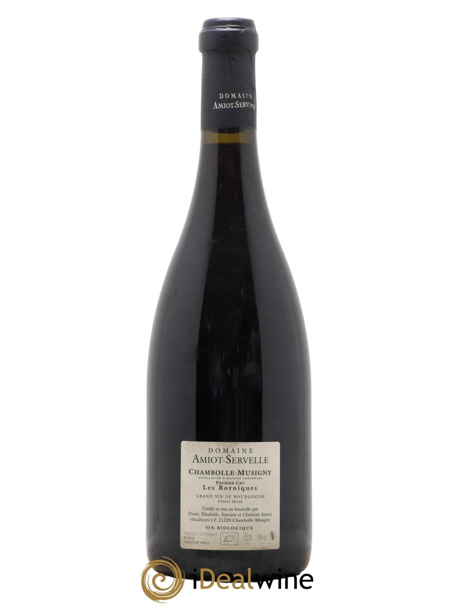 Chambolle-Musigny 1er Cru Les Borniques Amiot-Servelle 2017 - Lot de 1 bouteille - 1