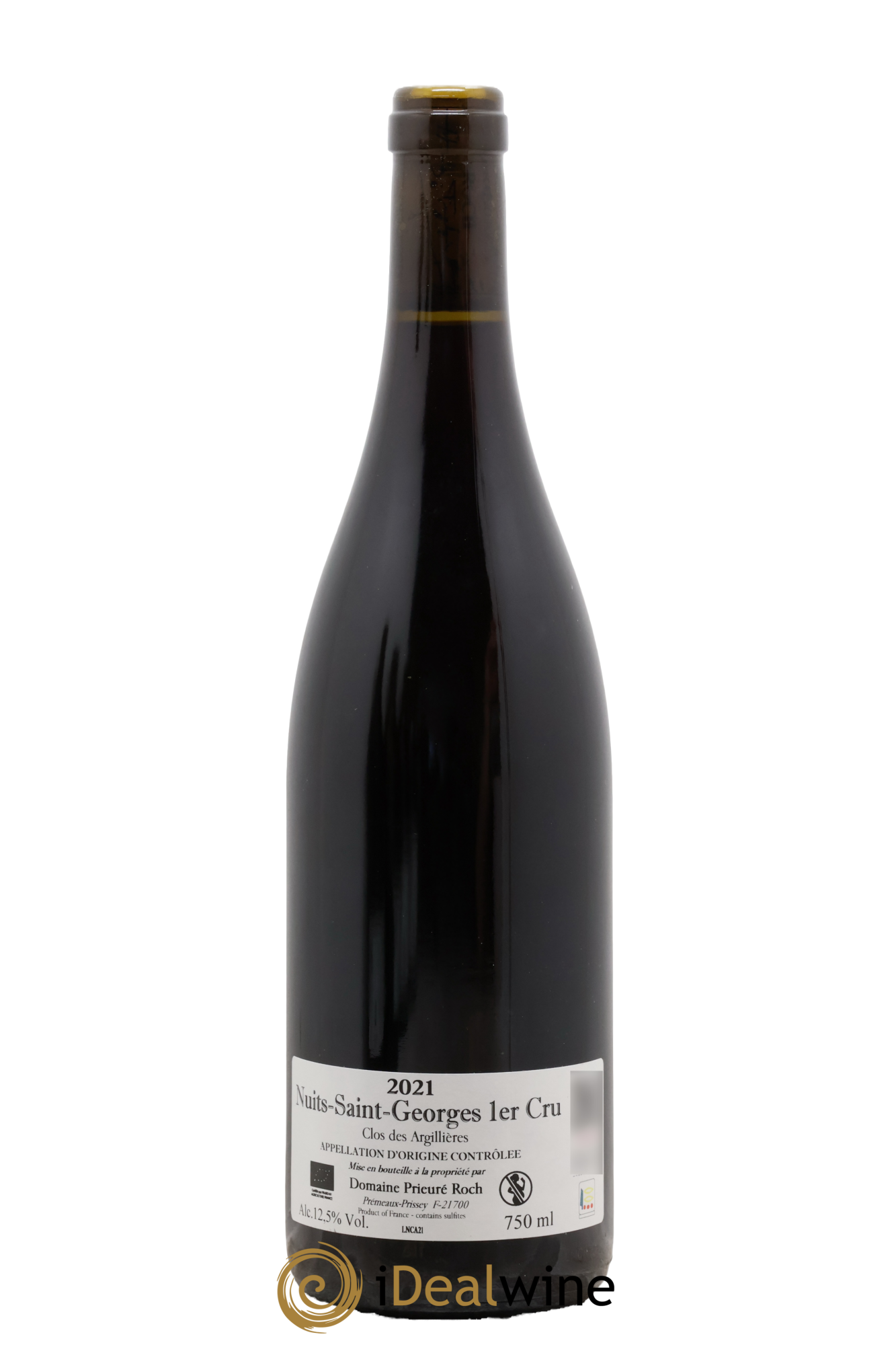 Nuits-Saint-Georges 1er Cru Clos des Argillières Prieuré Roch 2021 - Lot de 1 bouteille - 1