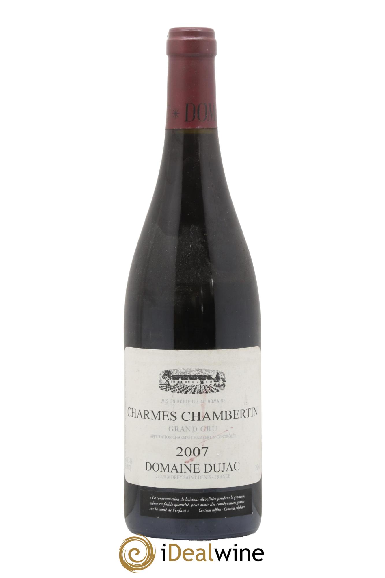 Charmes-Chambertin Grand Cru Dujac (Domaine) 2007 - Lot of 1 bottle - 0