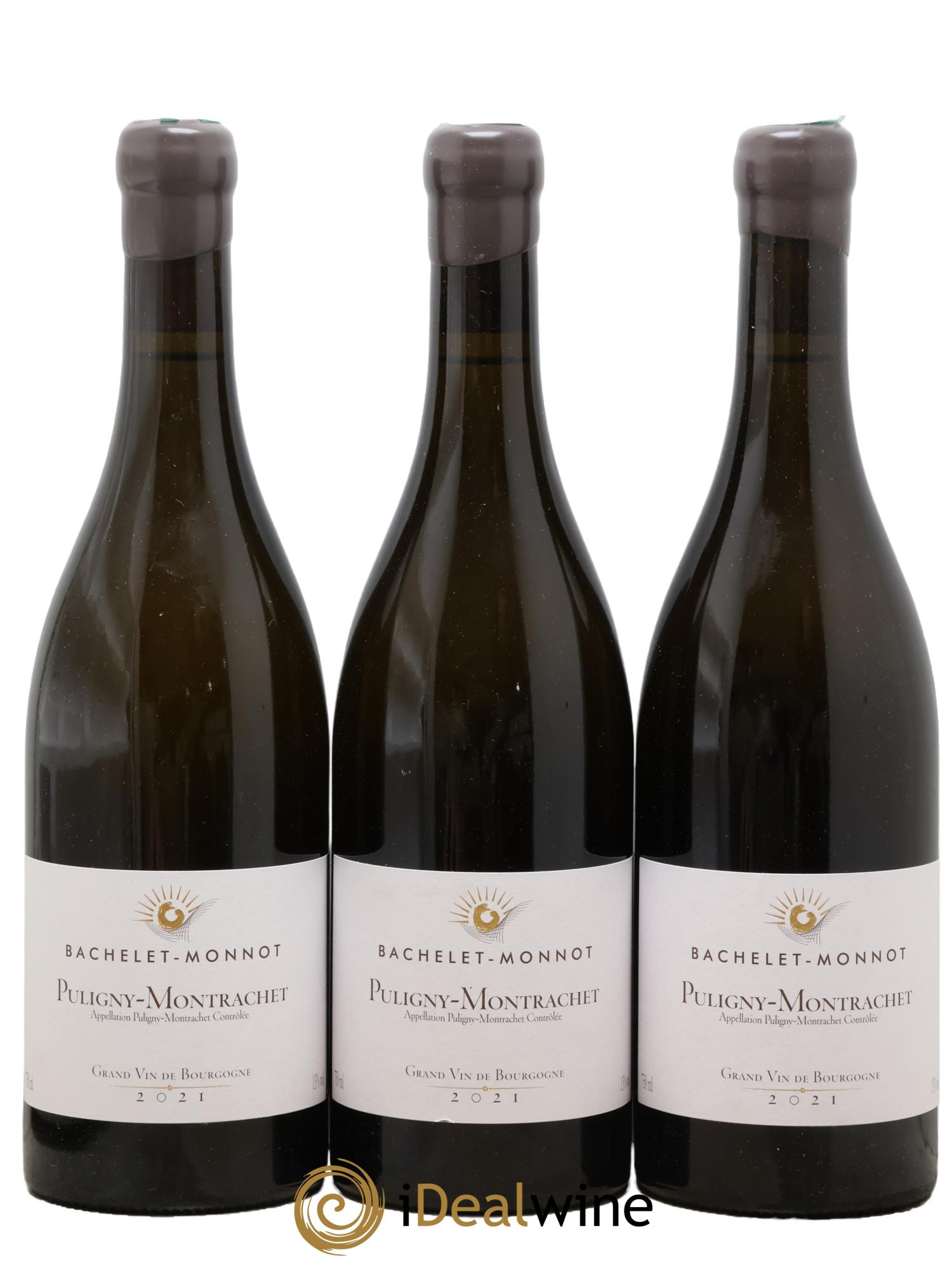 Puligny-Montrachet Bachelet-Monnot 2021 - Lot of 3 bottles - 0