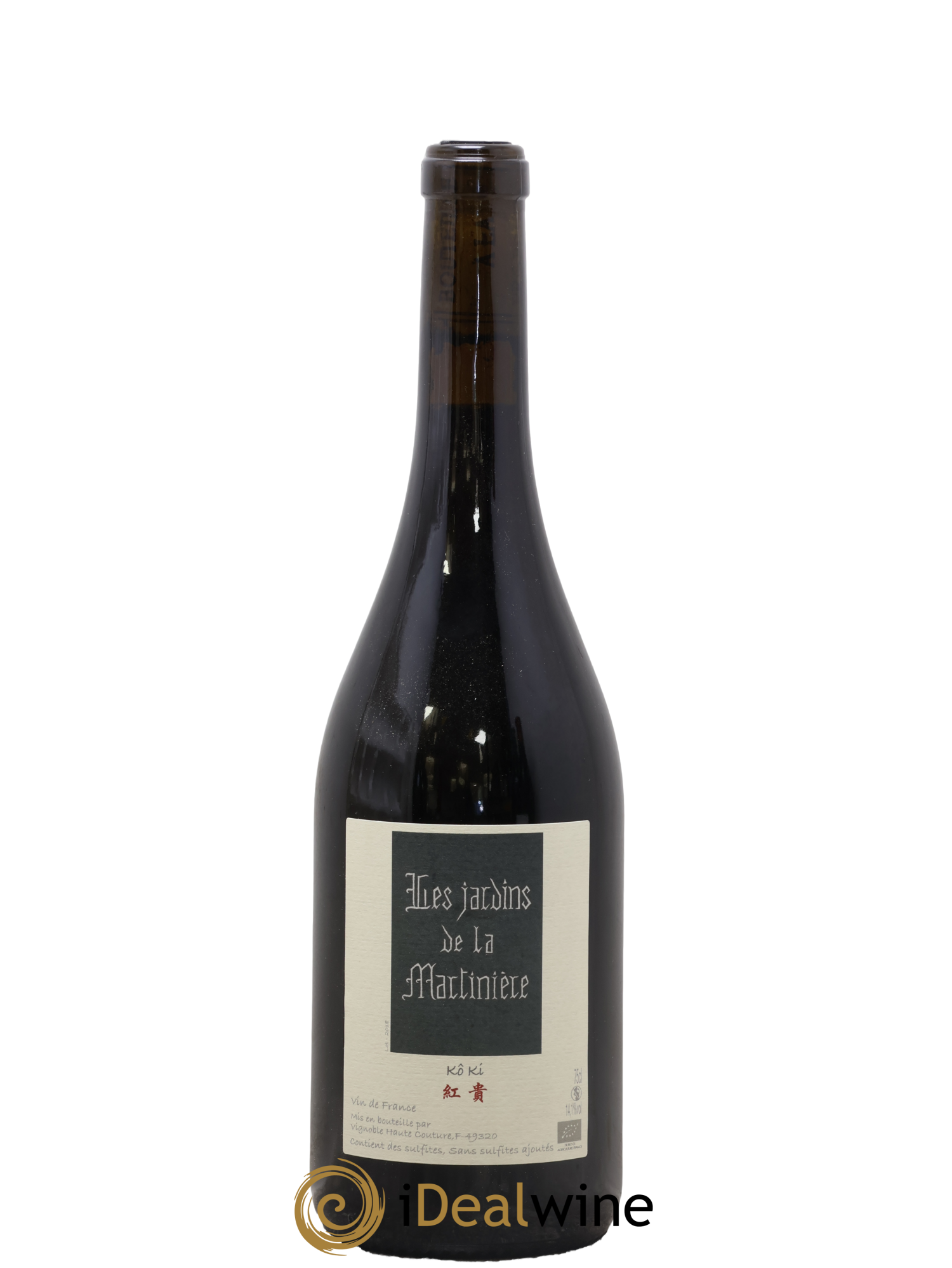 Vin de France Kô Ki Les Jardins de la Martinière 2018 - Lot de 1 bouteille - 0