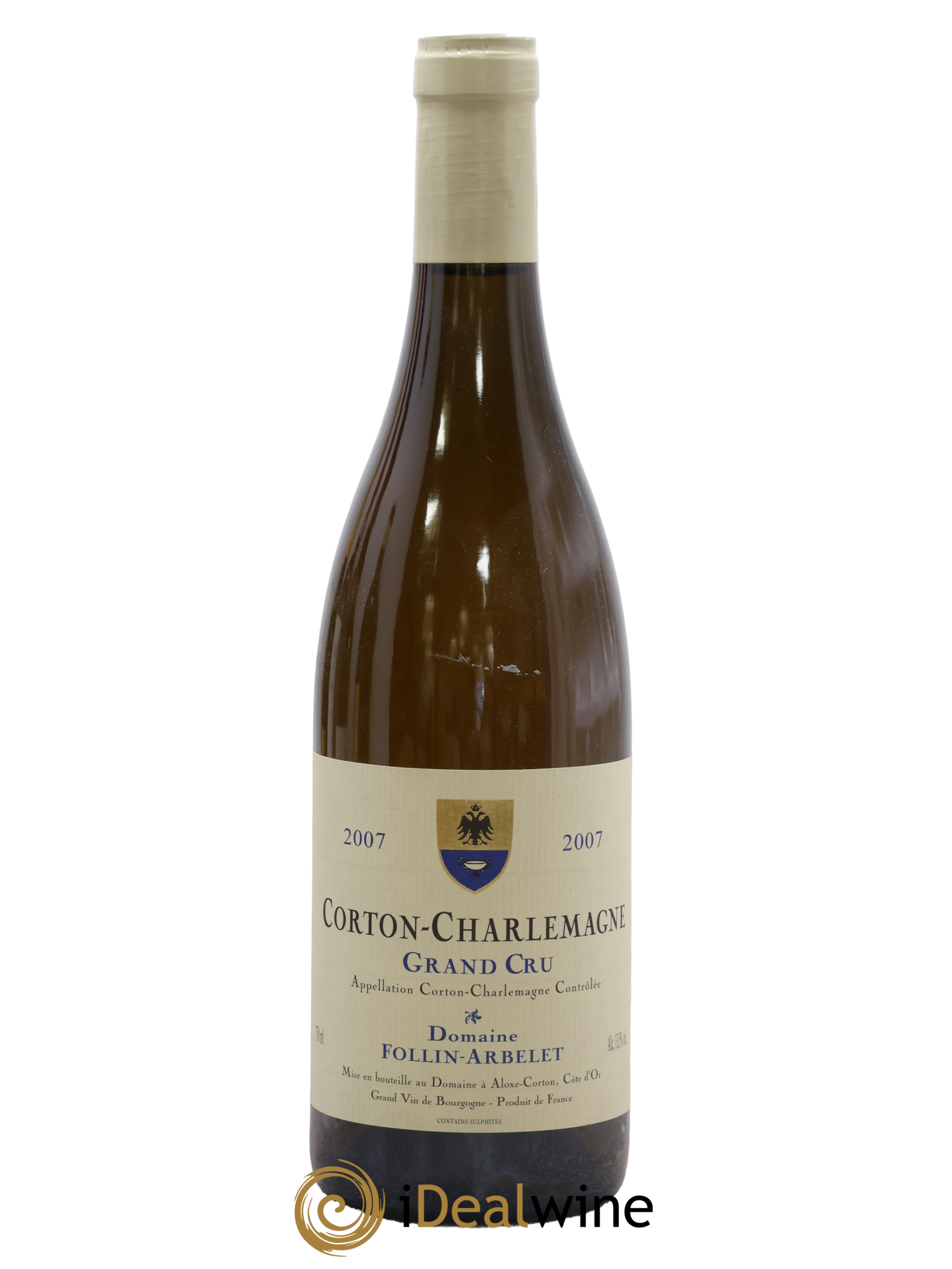 Corton-Charlemagne Grand Cru Follin-Arbelet (Domaine) 2007 - Lotto di 1 bottiglia - 0