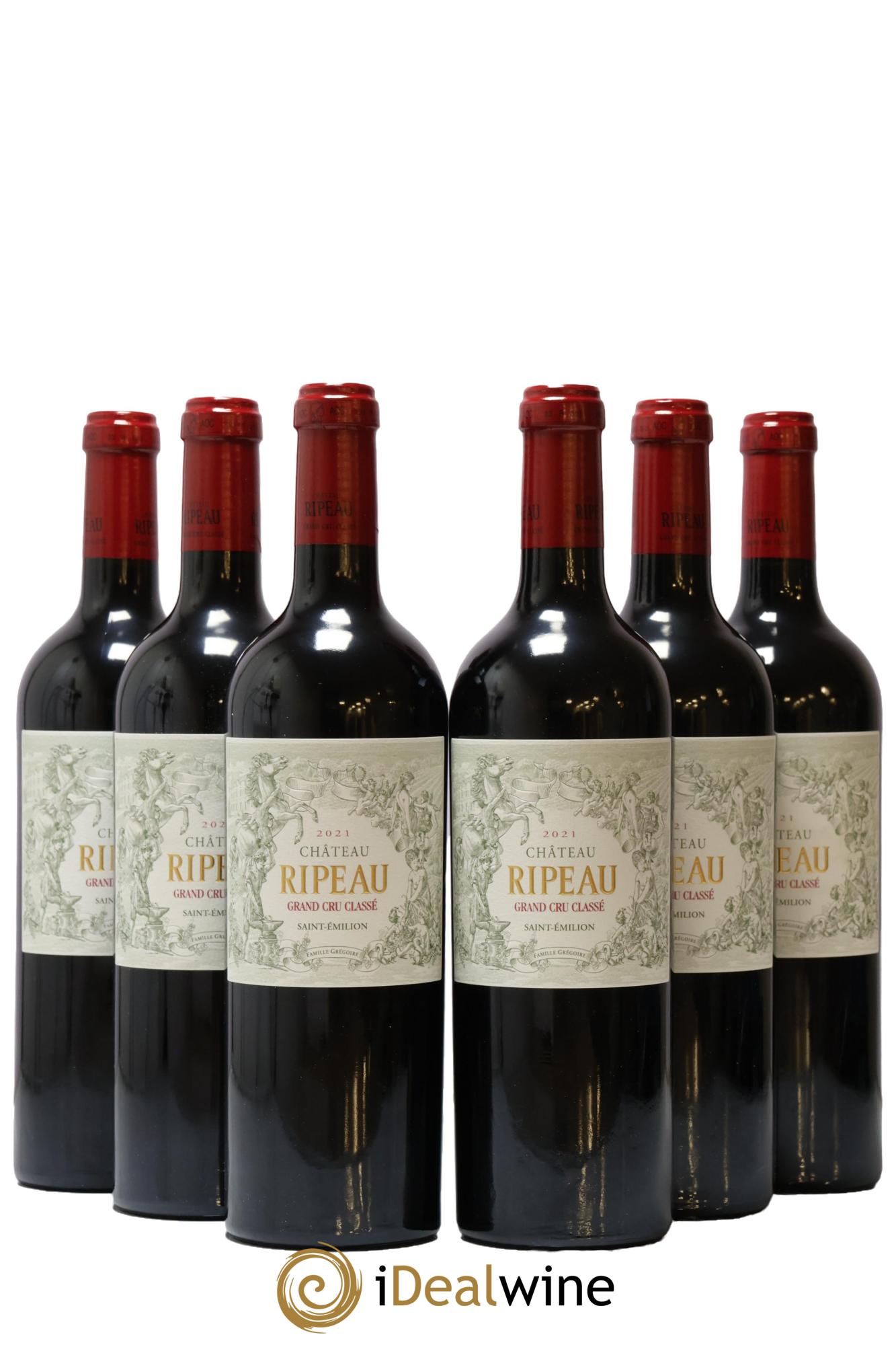 Château Ripeau Grand Cru Classé 2021 - Lotto di 6 bottiglie - 0