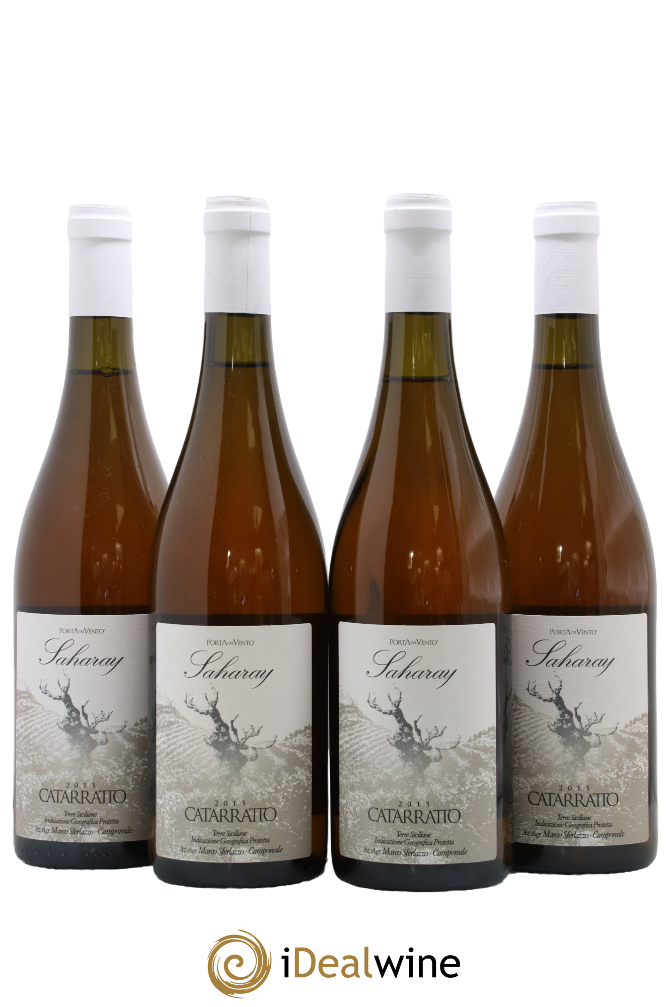 Italie Terre Siciliane IGT Saharay Catarratto Porta del Vento 2015 - Lot of 4 bottles - 0